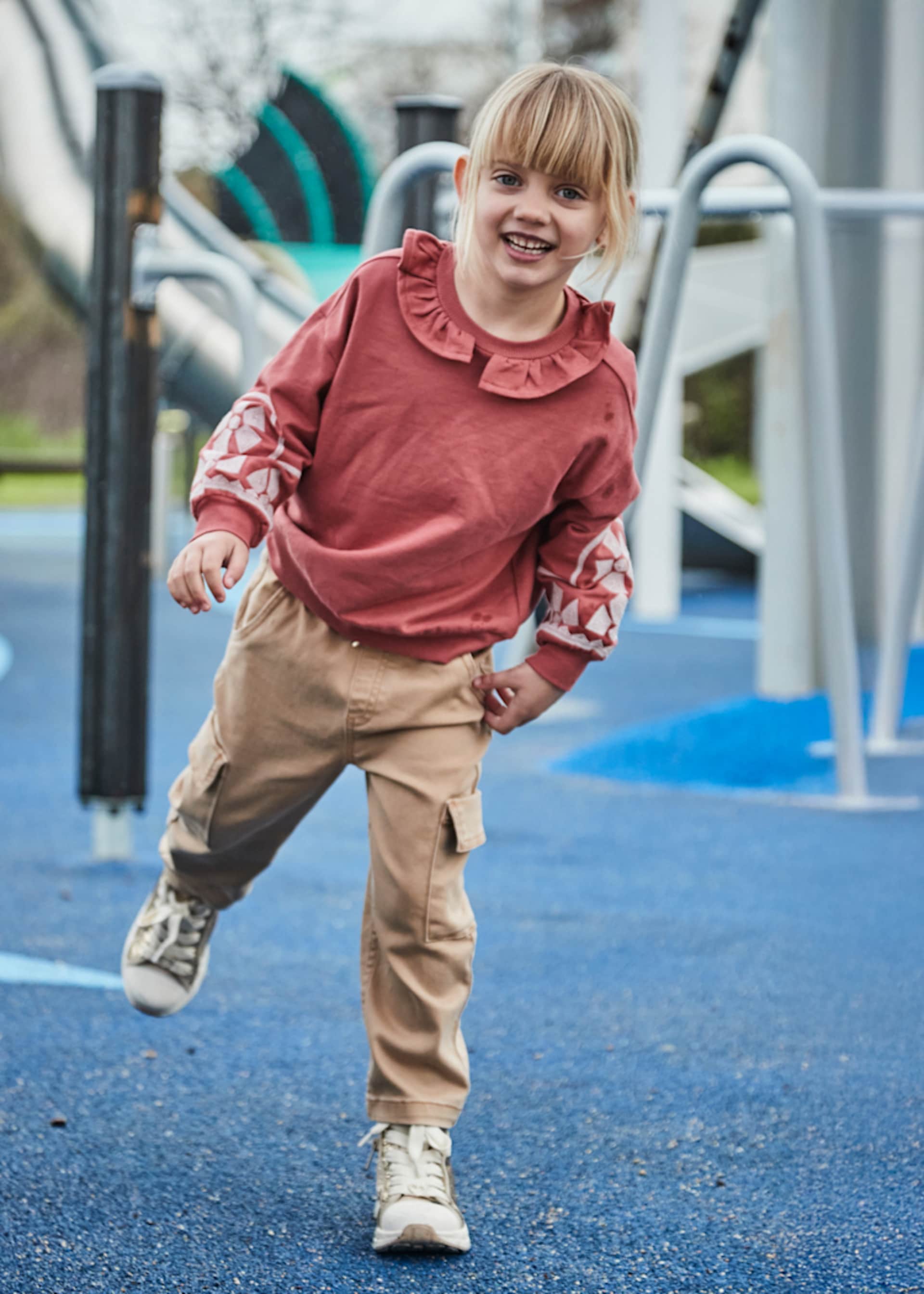 Pantalón cargo unisex infantil