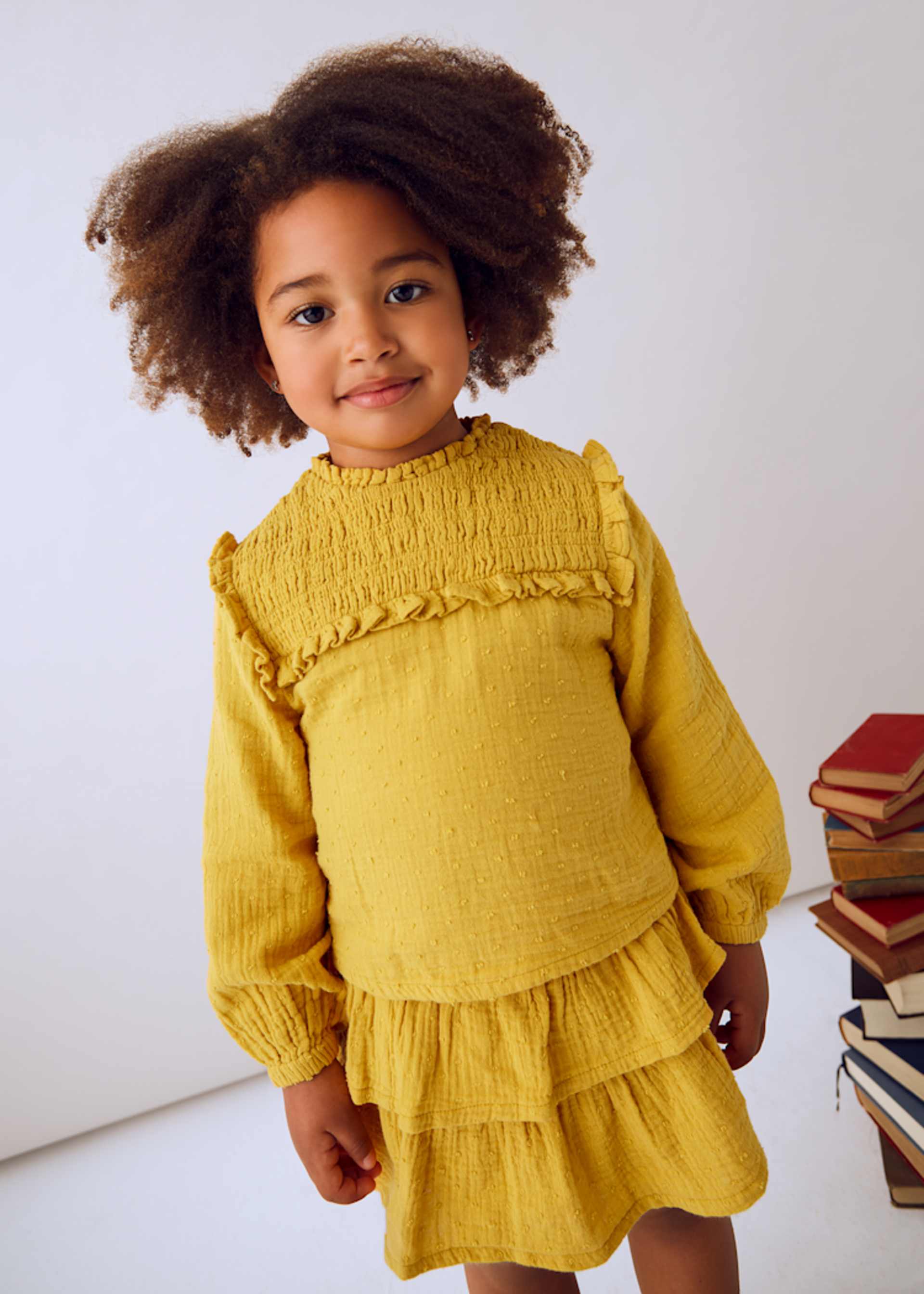 Girl Top and Skirt Set