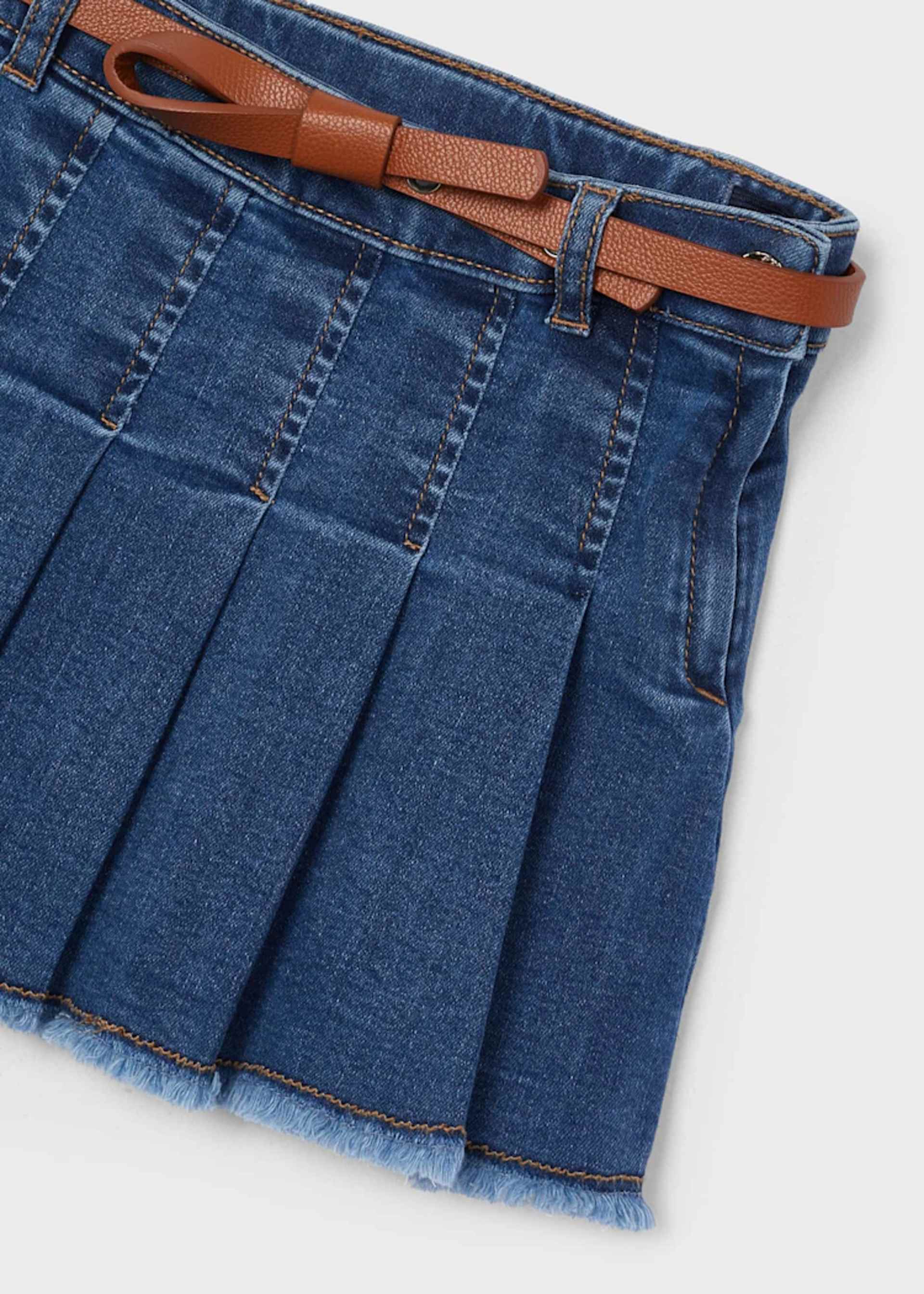 Gonna jeans con cintura bambina Gonna jeans con cintura bambina