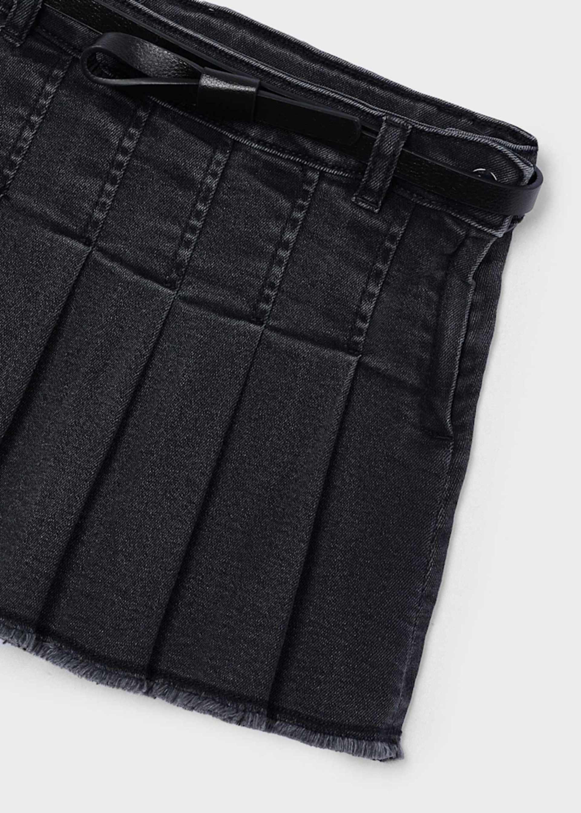 Φούστα τζιν με ζώνη κορίτσι Φούστα τζιν με ζώνη κορίτσι