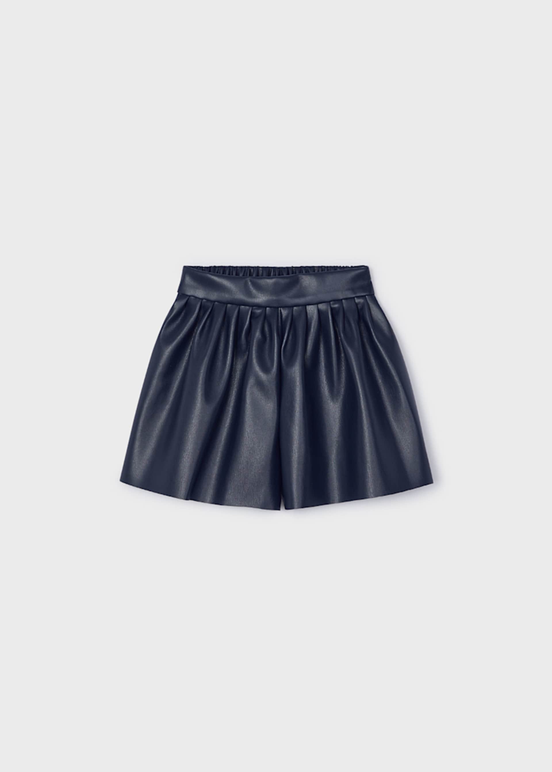 Short en similicuir fille Short en similicuir fille
