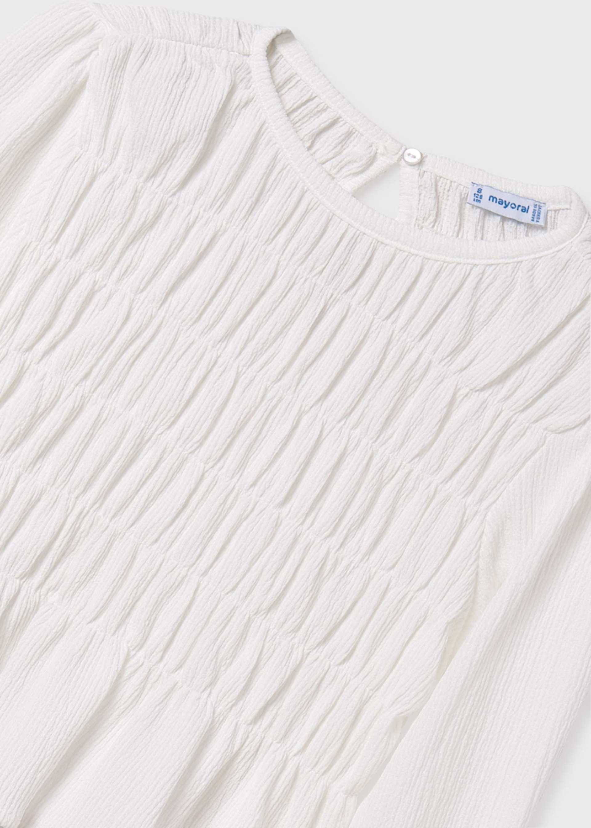 Blouse plissée fille