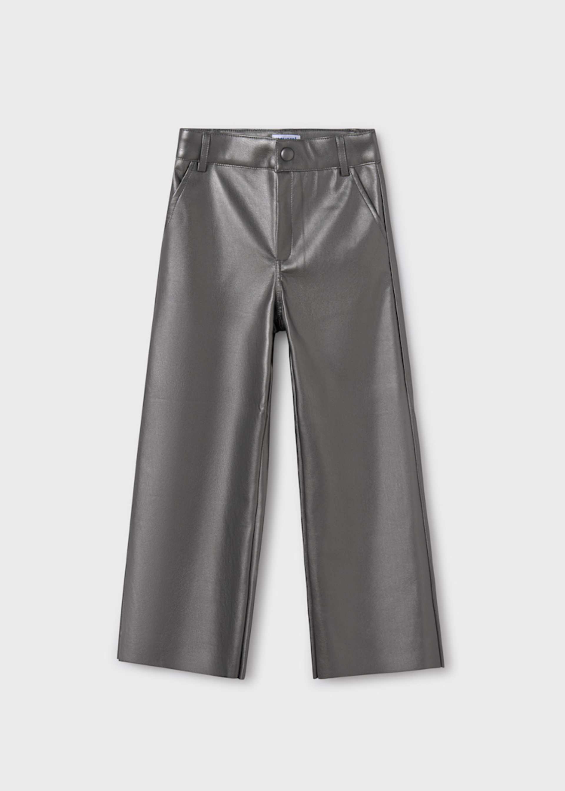 Girl Faux Leather Flared Pants Girl Faux Leather Flared Pants