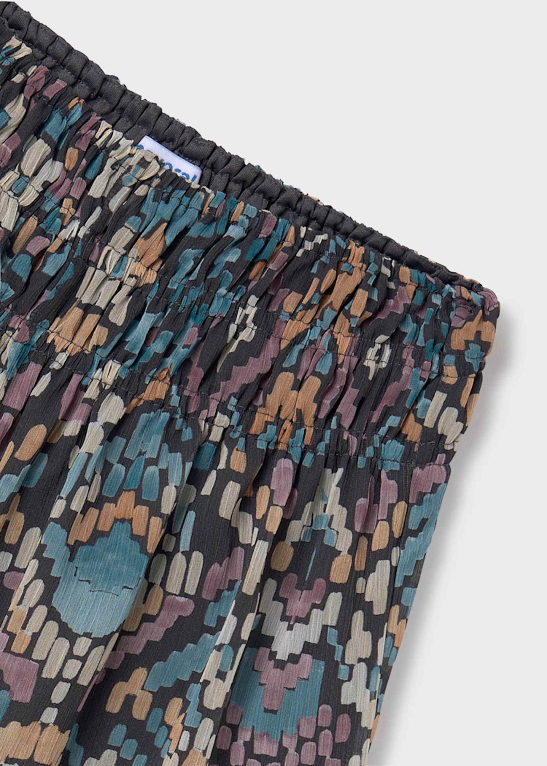 Pantalón corto estampado chica Pantalón corto estampado chica