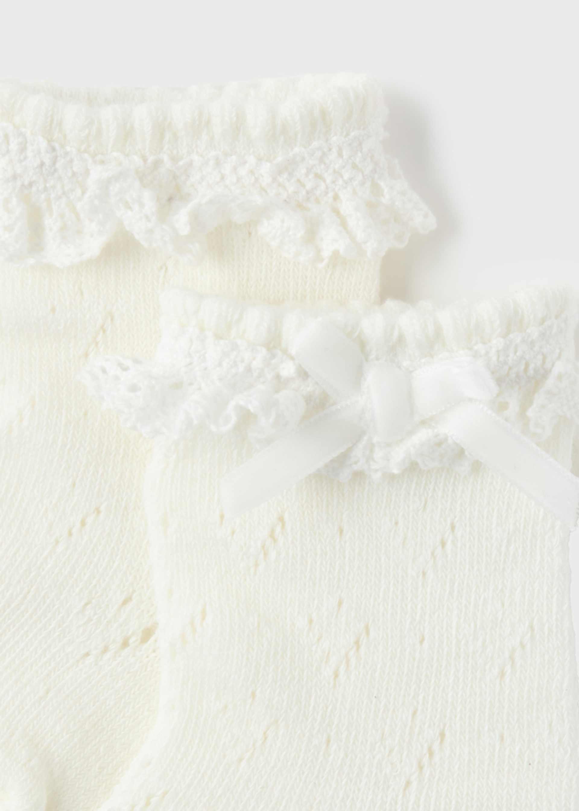 Newborn Openwork Socks