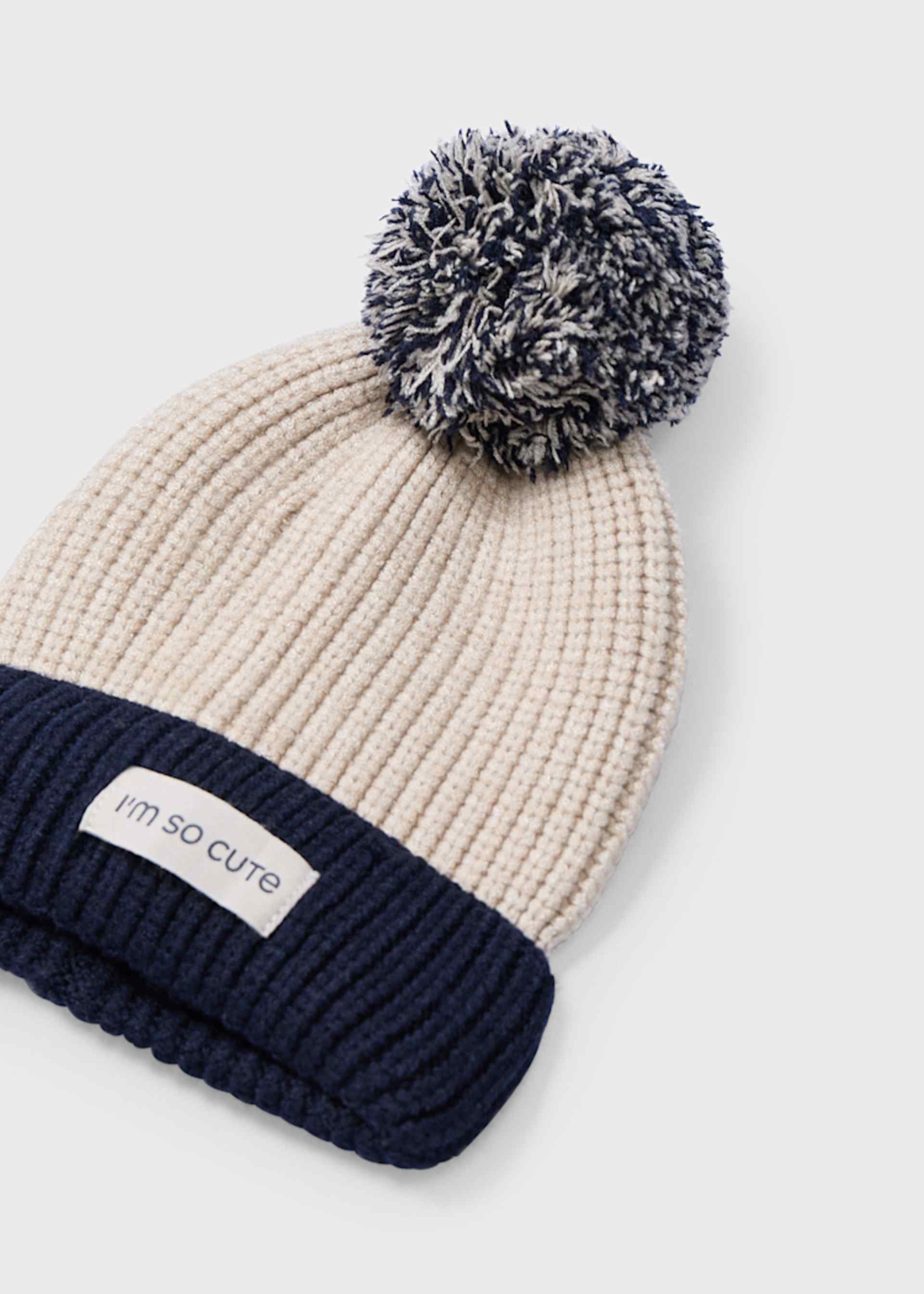 Girl Striped Hat and Scarf Set