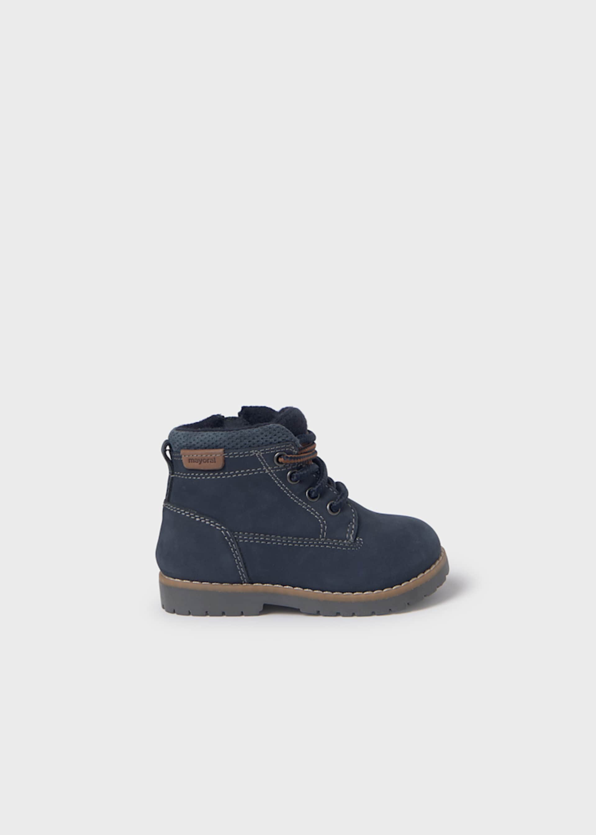 Bottines montagne en nubuck bébé