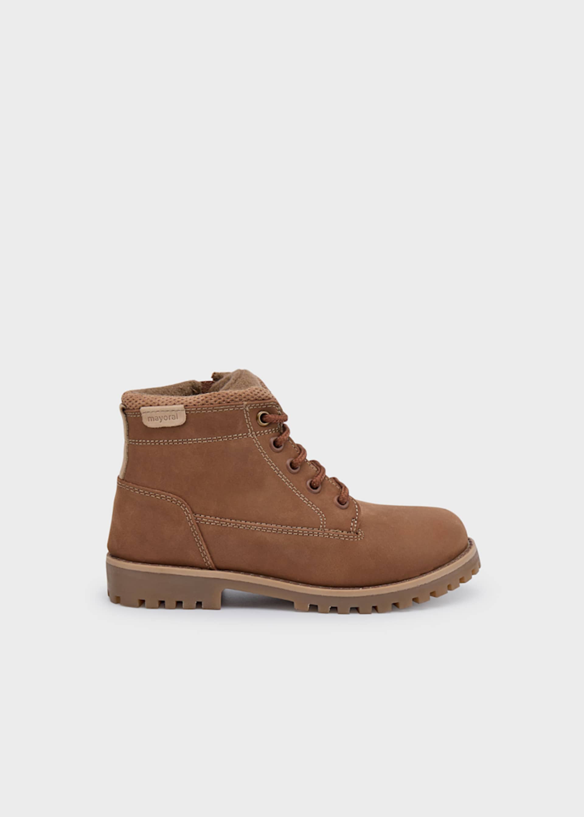 Bottines de montagne en nubuck garçon