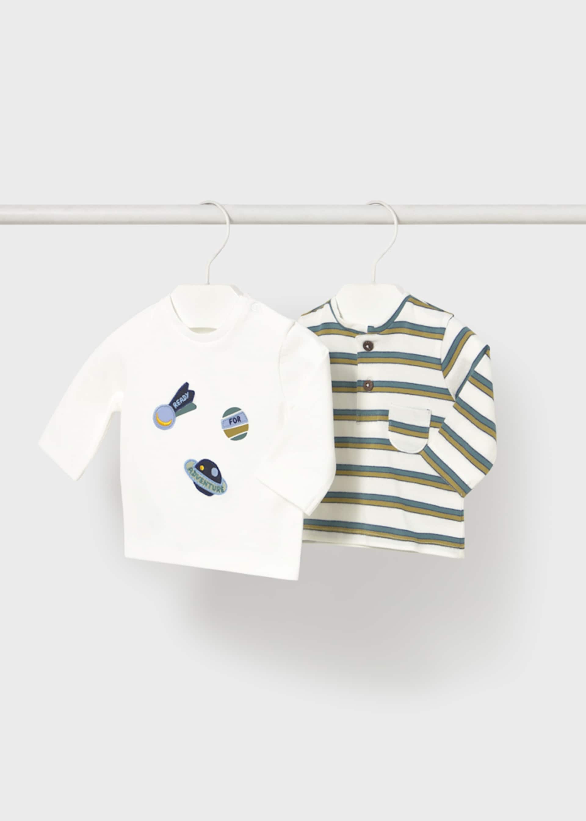 Newborn 2 t-shirt set