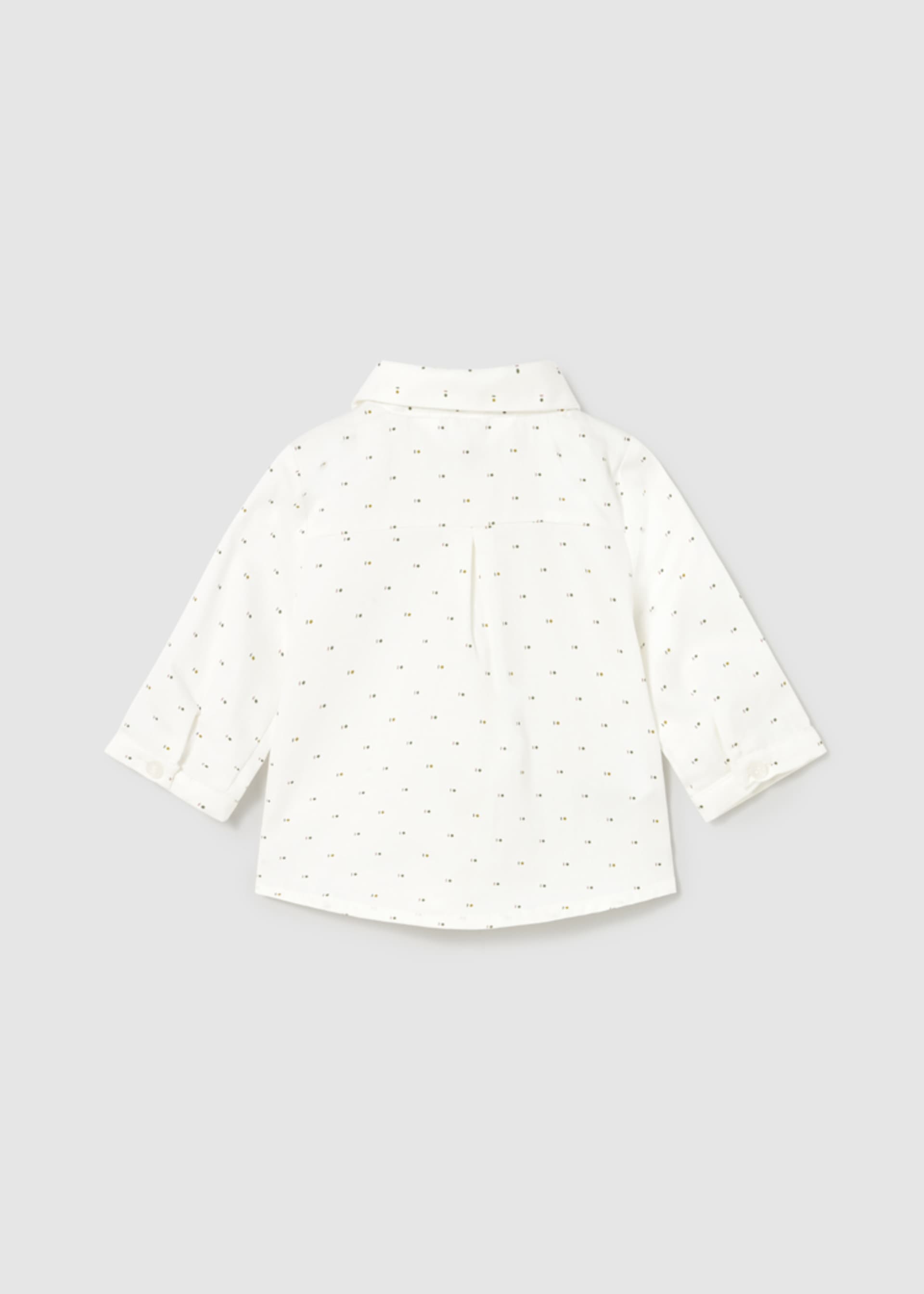 Chemise avec nœud papillon nouveau-né