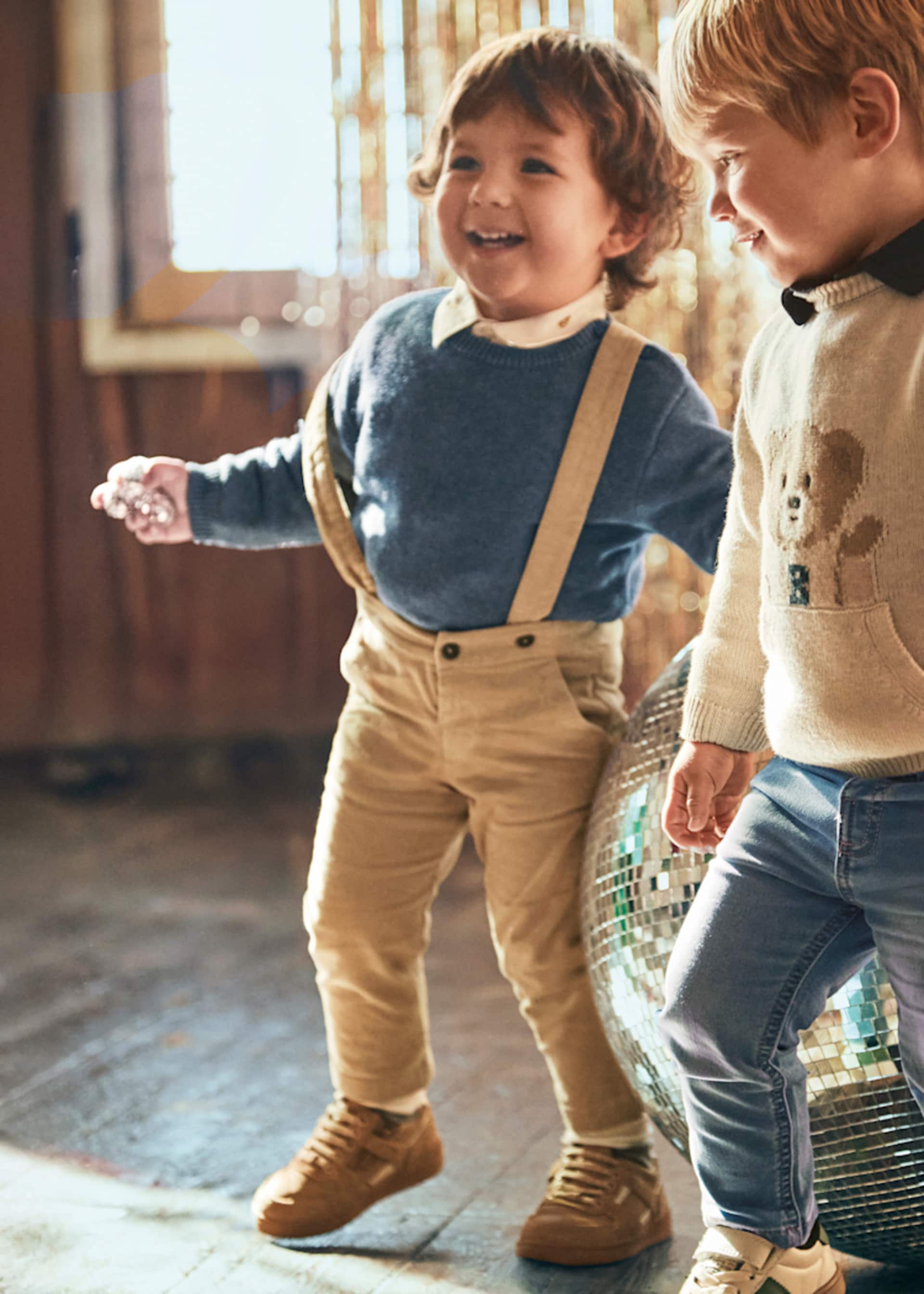 Baby Pants with Suspenders