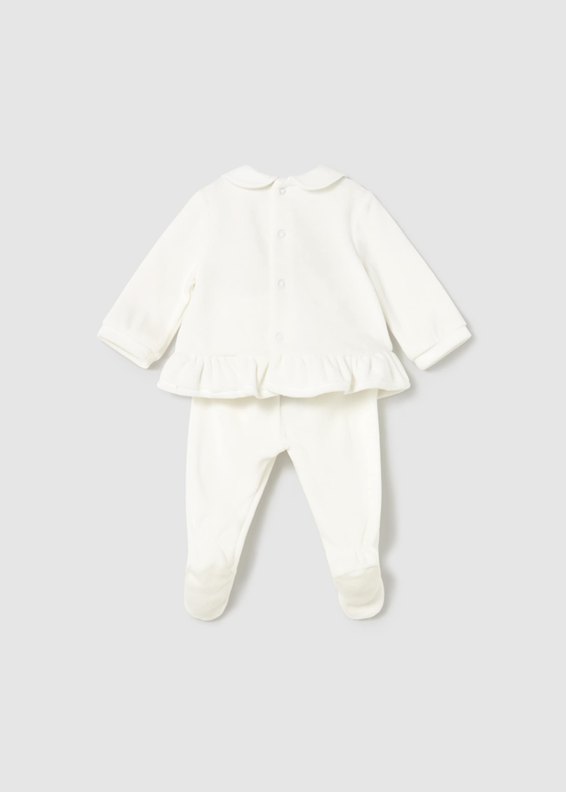 Set pantaloni cu botosei nou-nascut Set pantaloni cu botosei nou-nascut