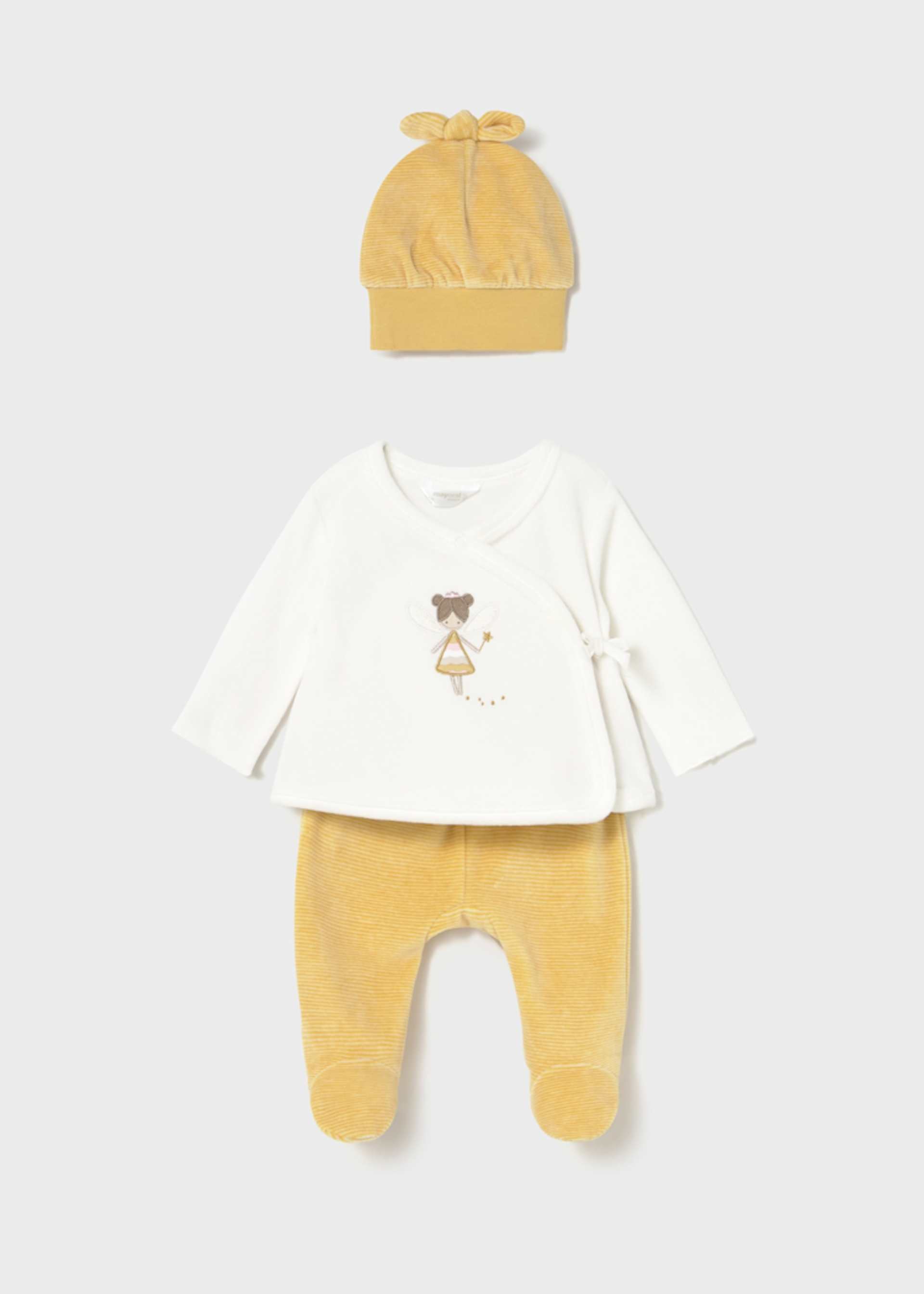 Conjunto 3 piezas pantalón recién nacida