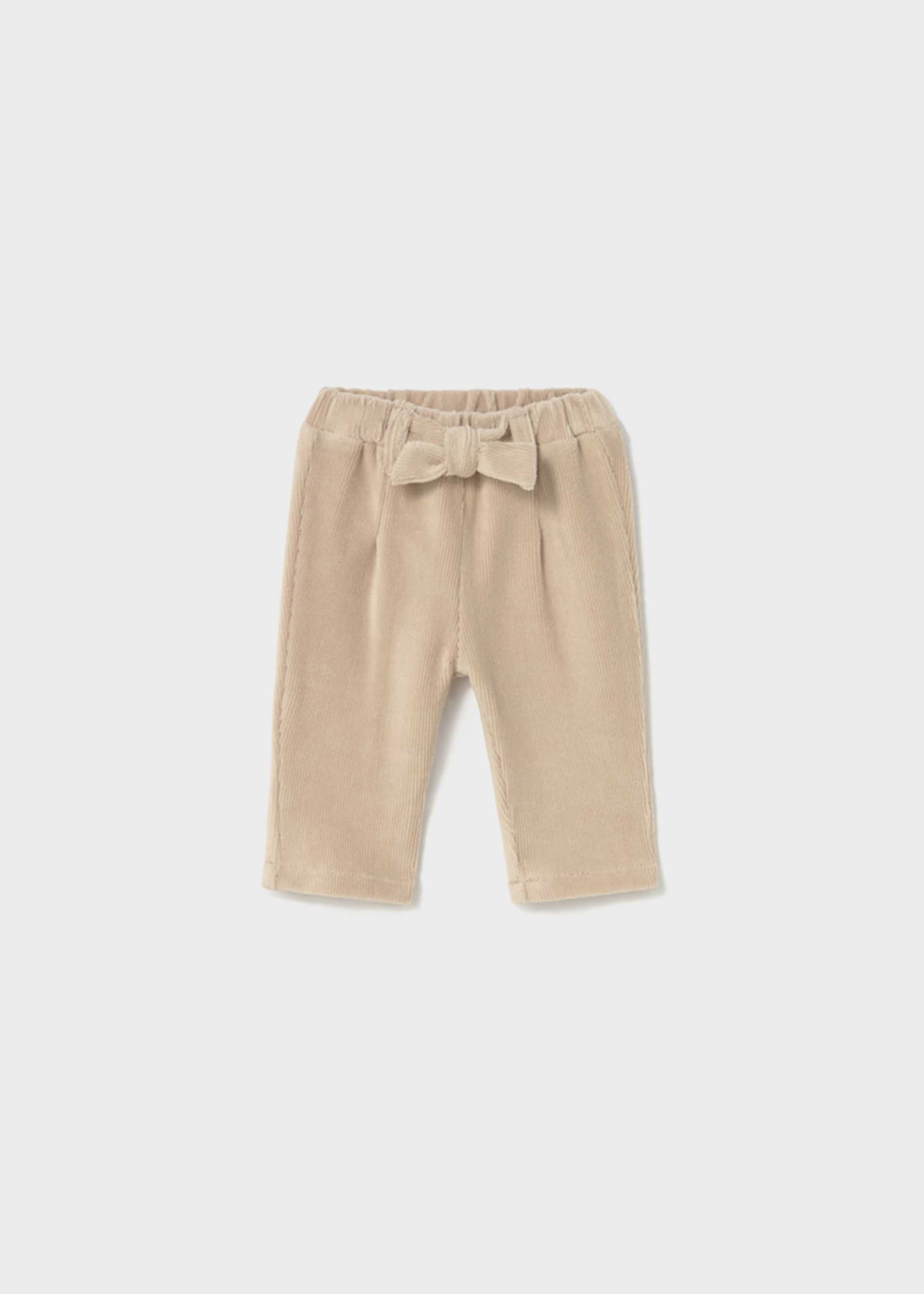 Pantalón punto pana recién nacida