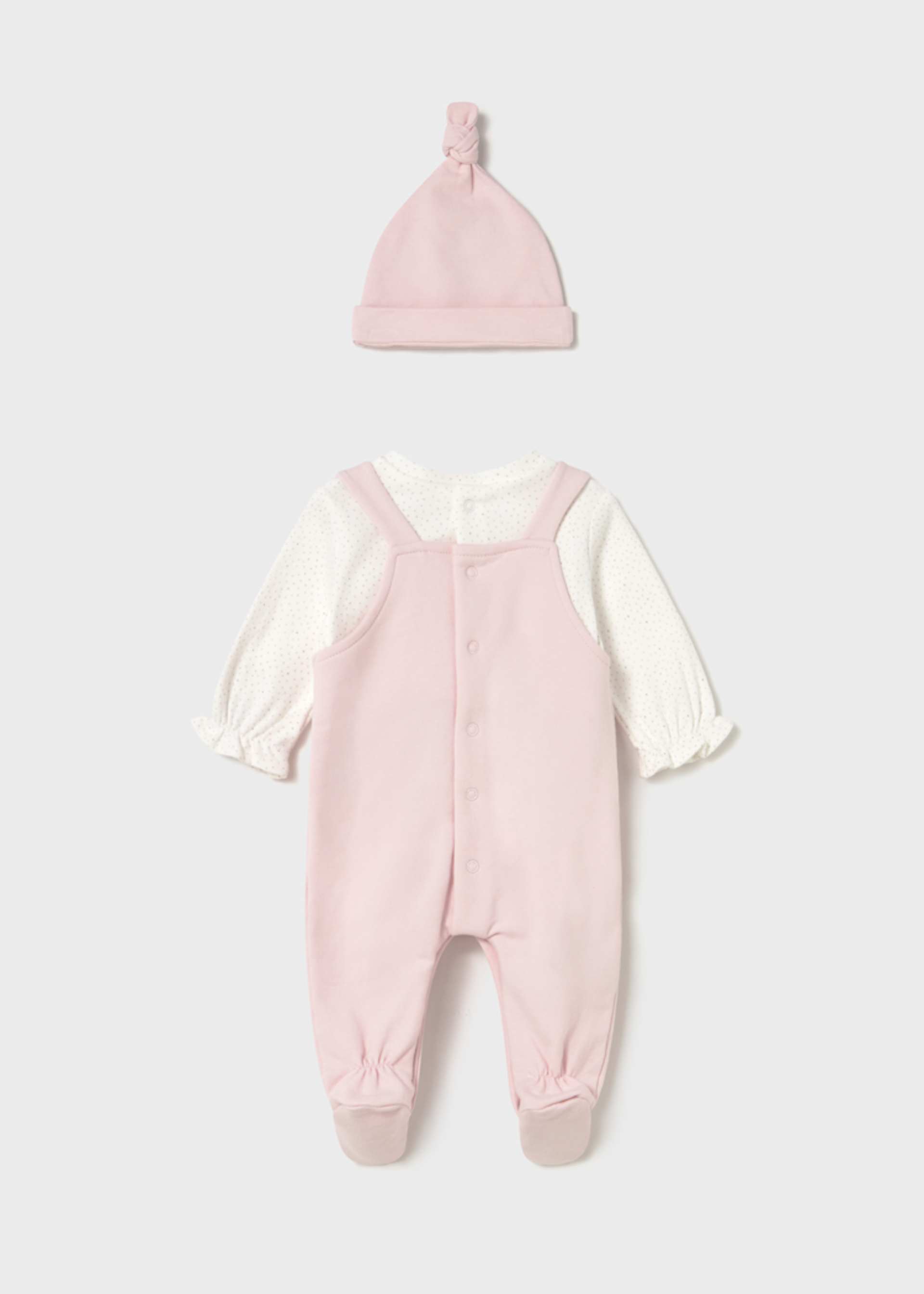 Body peto con gorro recién nacida