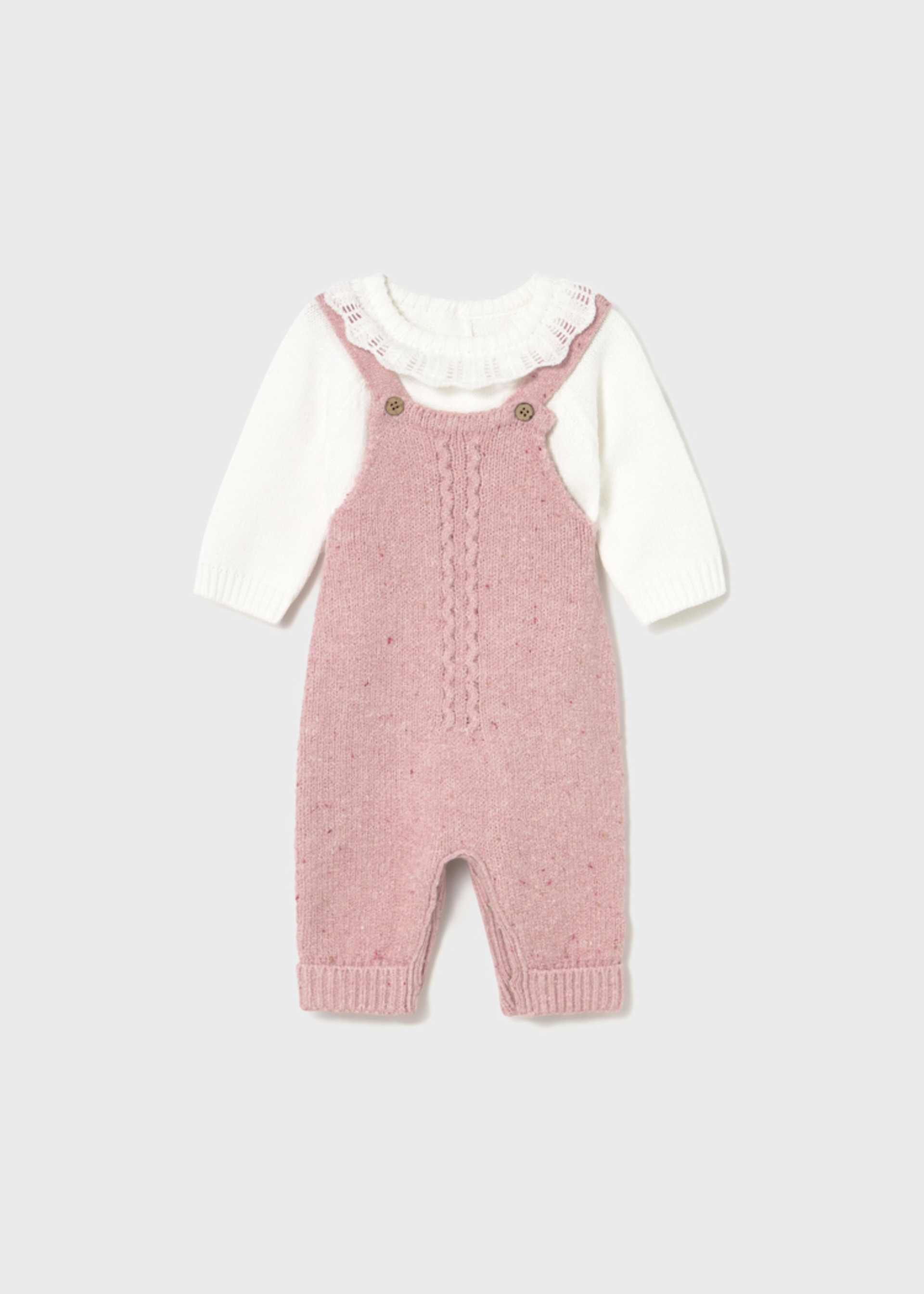 Newborn dungaree set