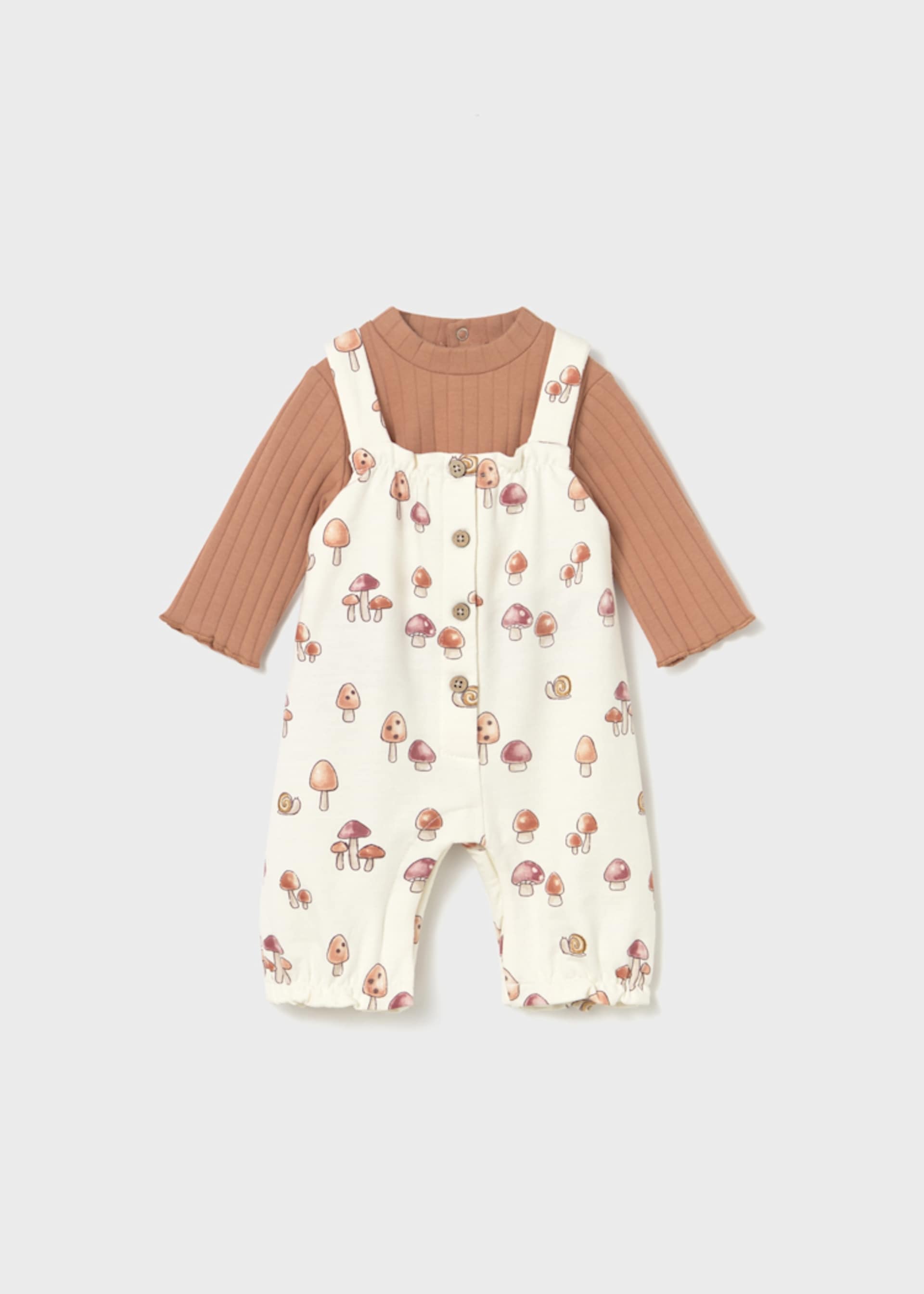 Set Latzhose und Shirt Neugeborene