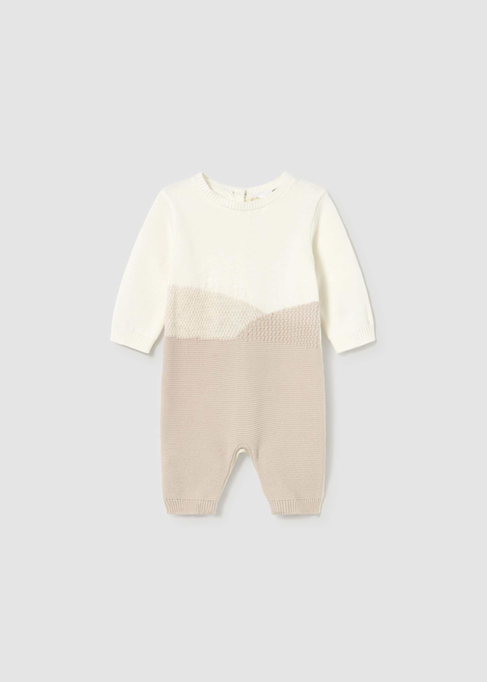 Newborn knitted romper