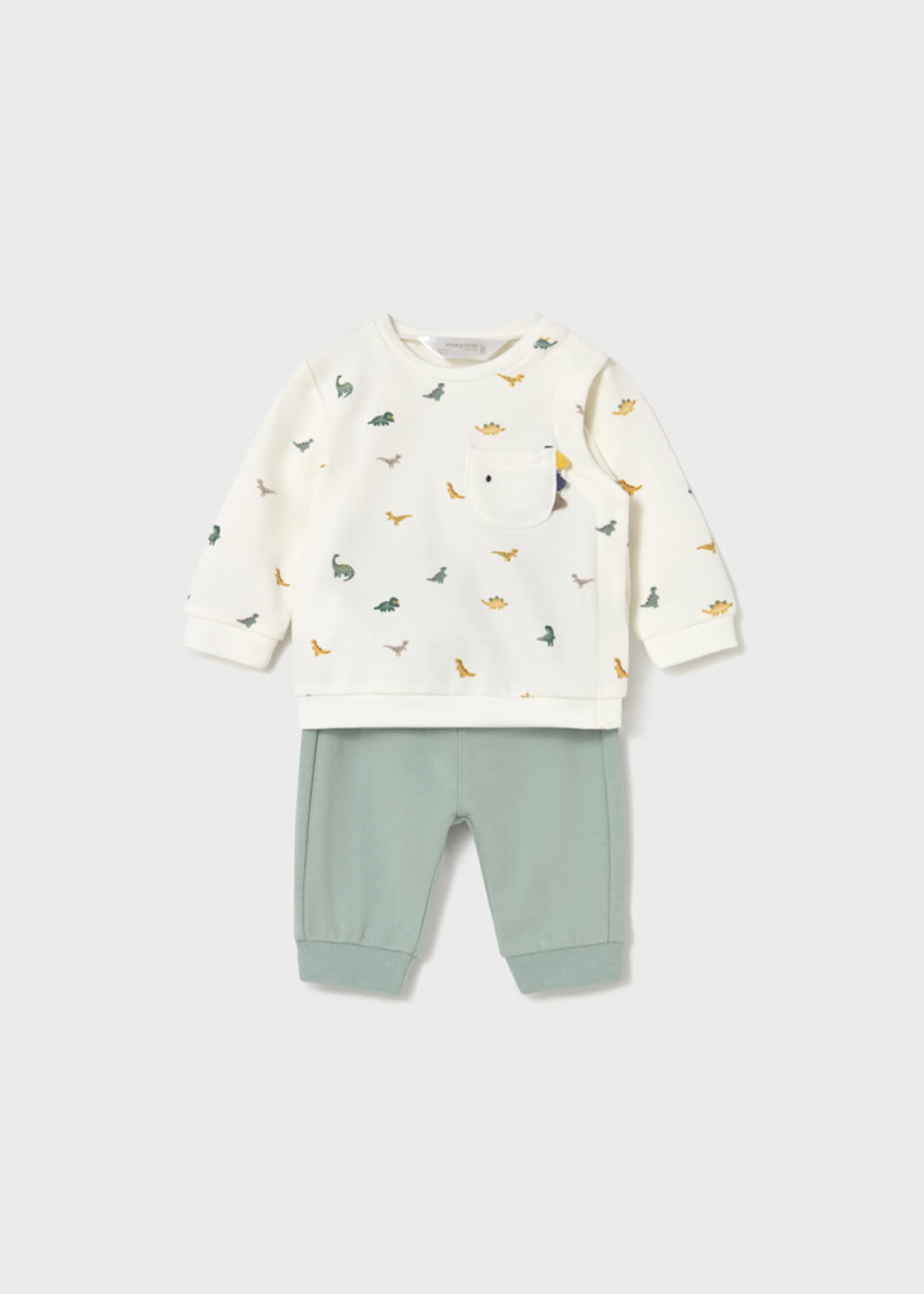 Newborn Boy 4-Piece Dino Set