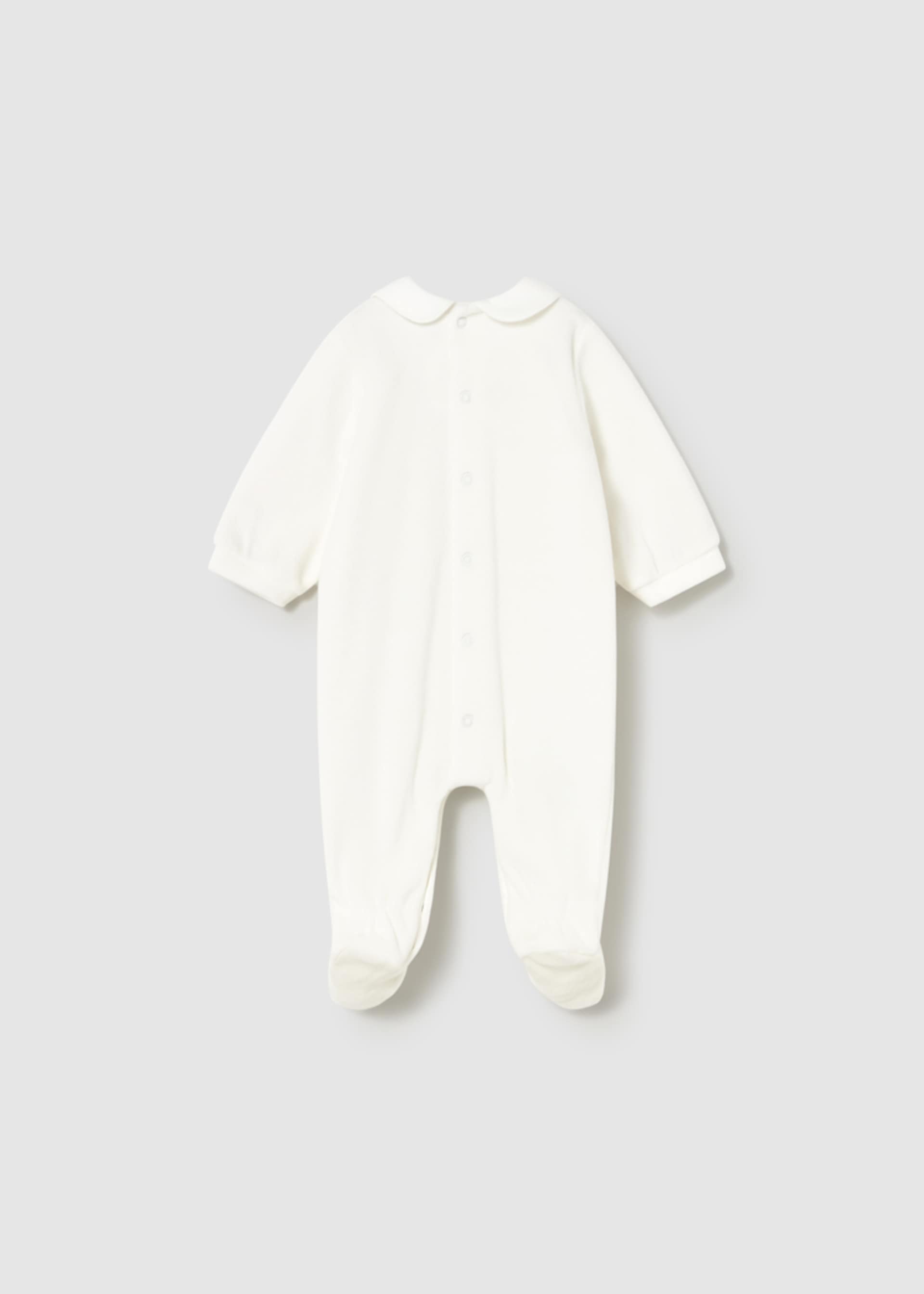 Newborn footed romper