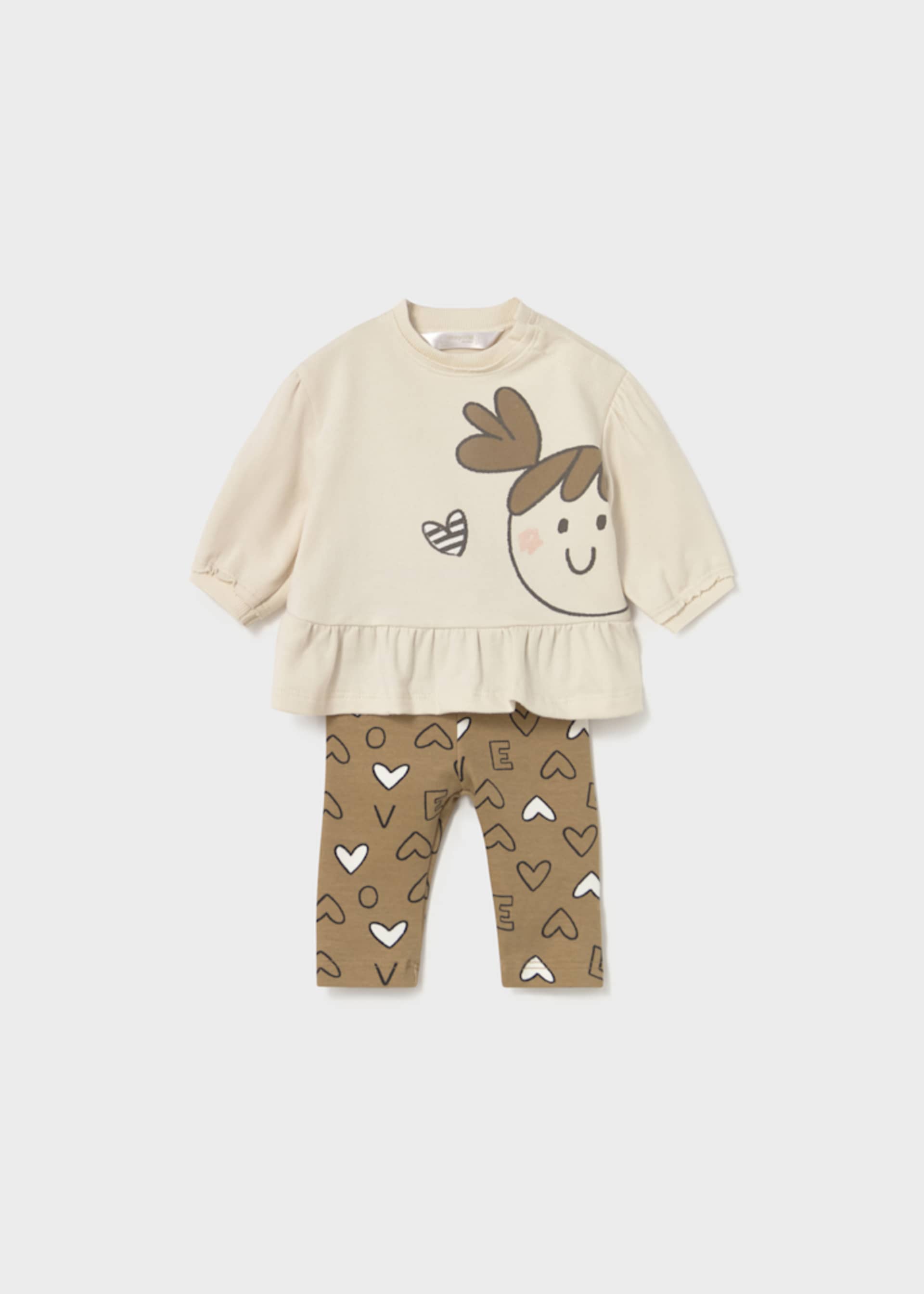 Ensemble leggings 4 pièces nouveau-né