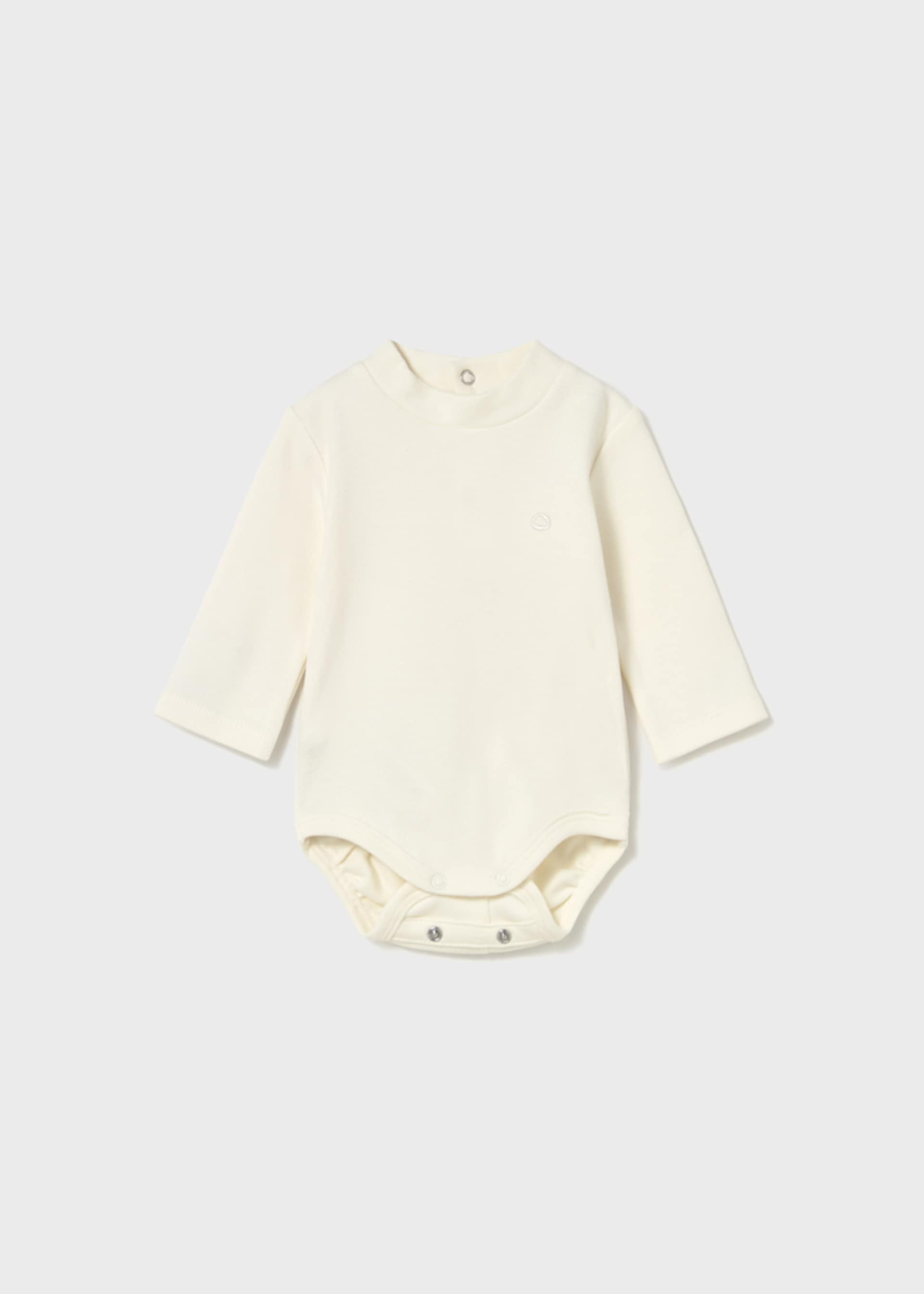 Newborn semi-snug collar bodysuit