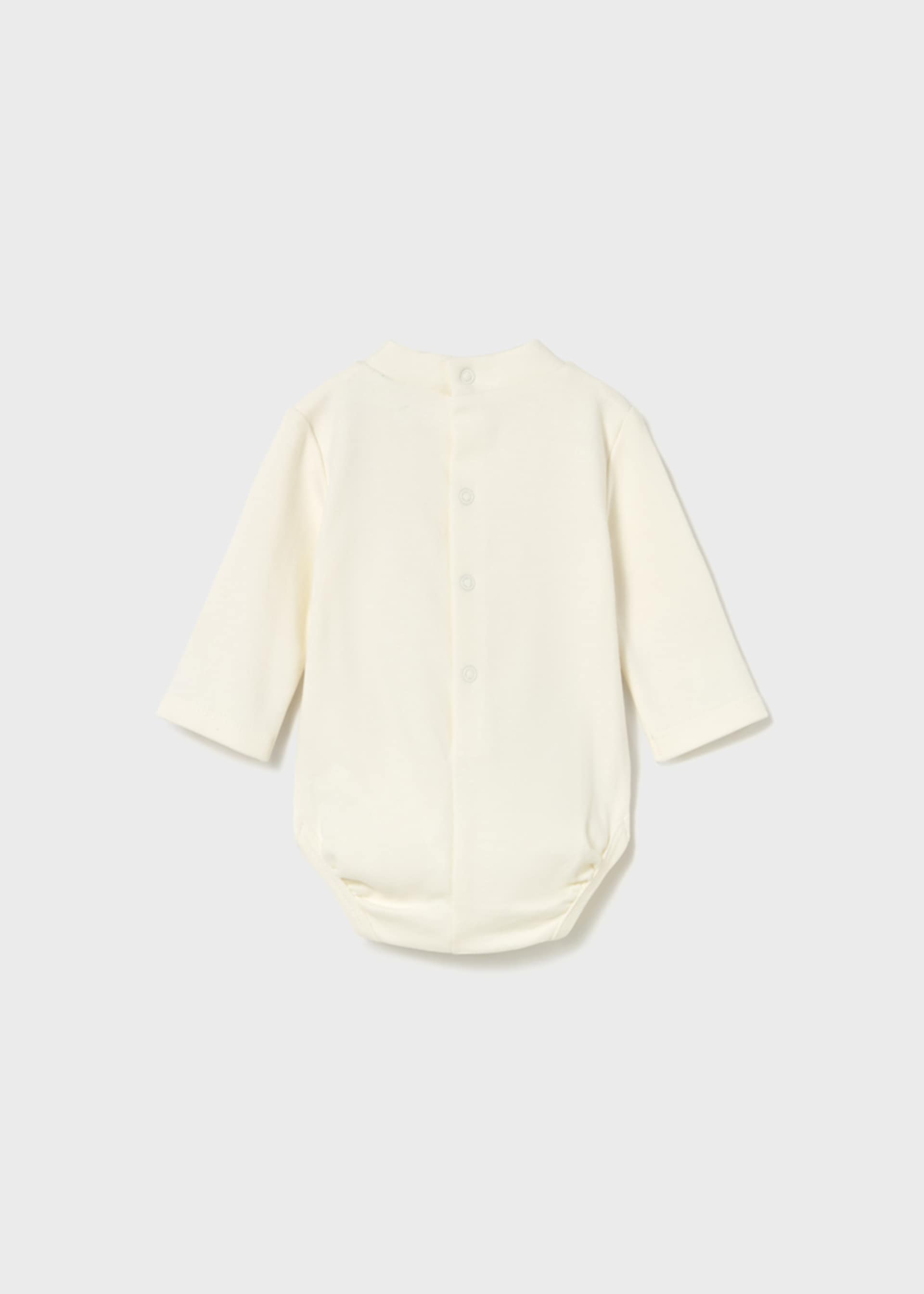 Newborn semi-snug collar bodysuit