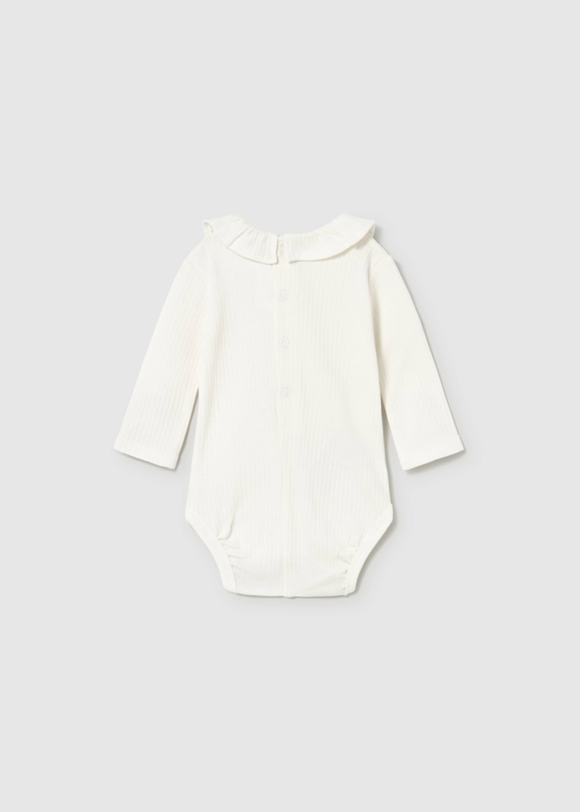 Newborn basic ruffle bodysuit
