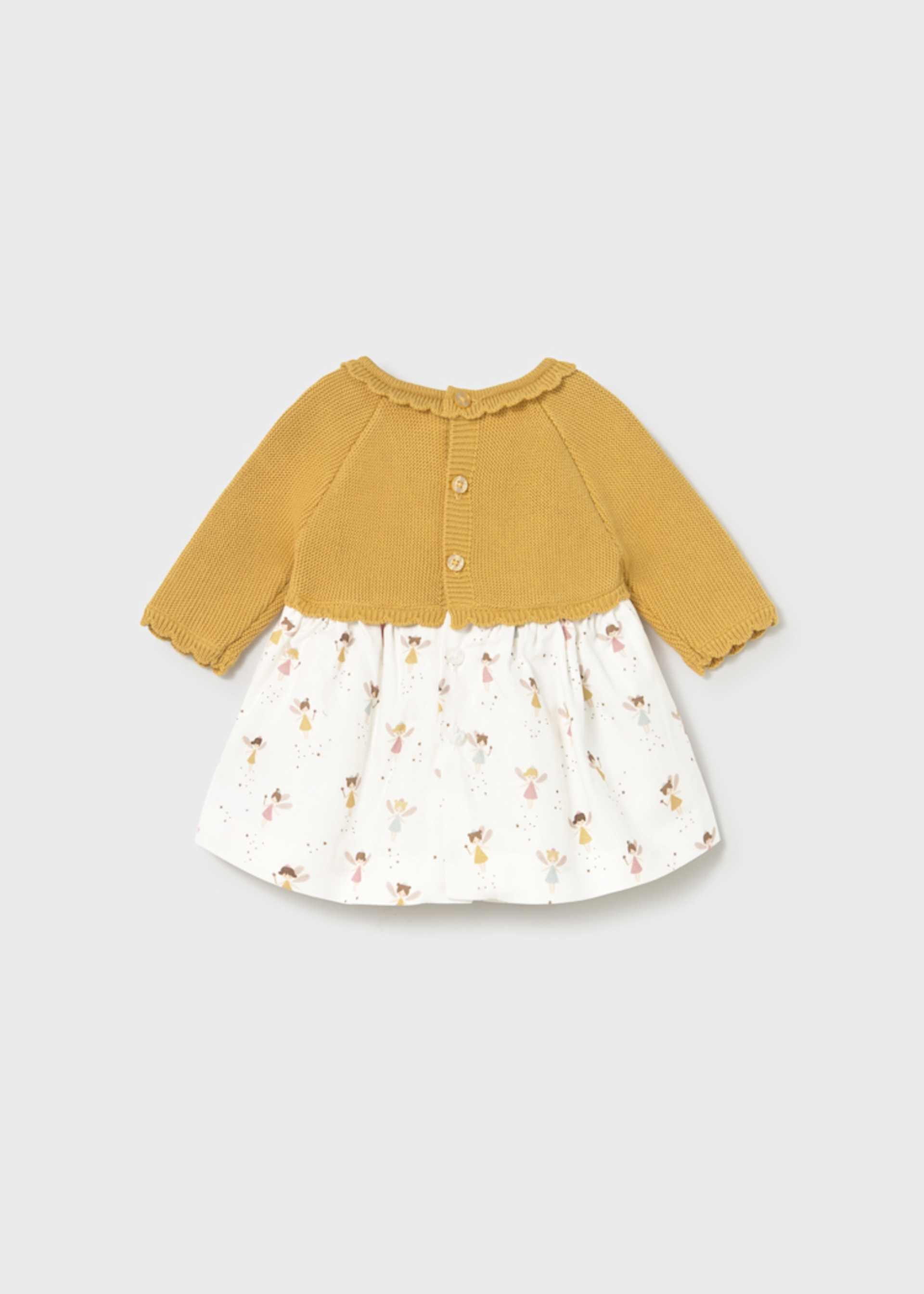 Rochie tricot nou-nascut Rochie tricot nou-nascut