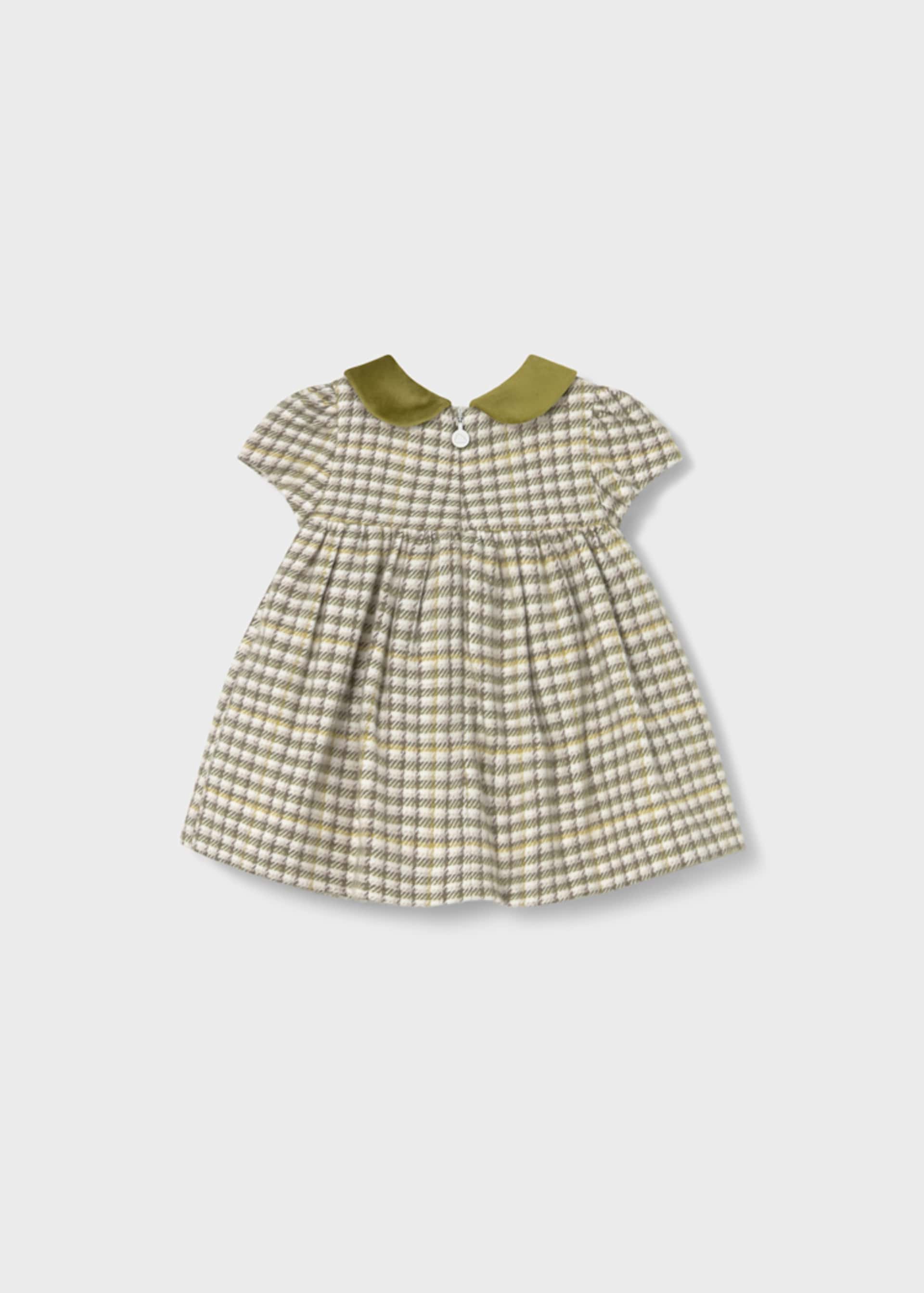 Robe à carreaux nouveau-né