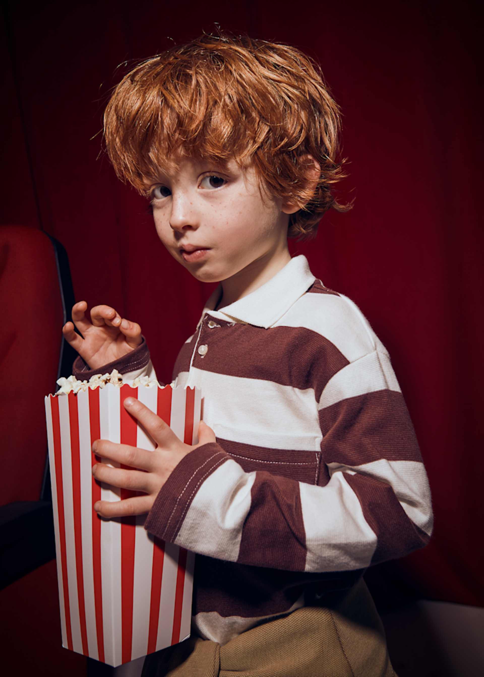 Boy Striped Polo Shirt