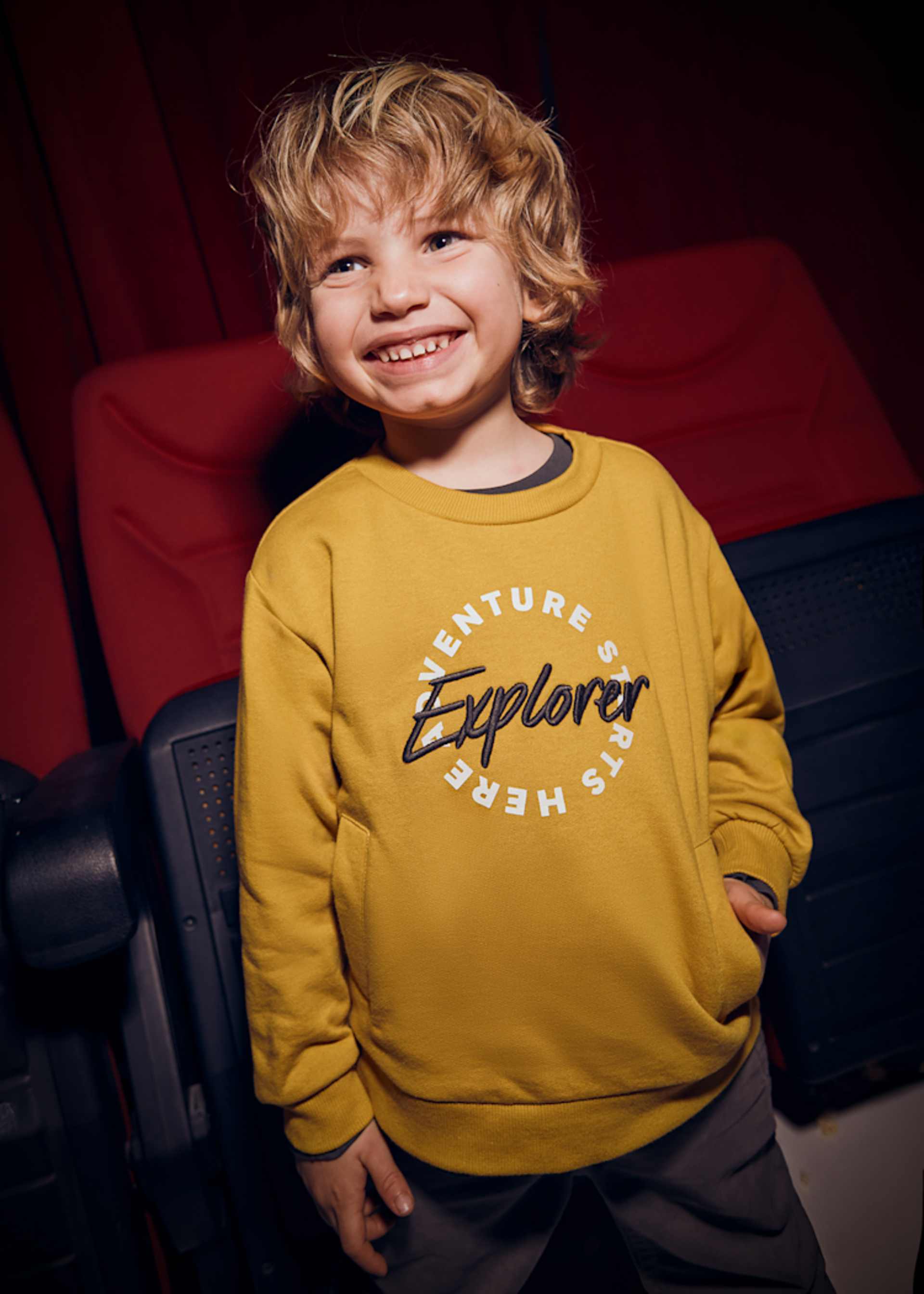 Unisex embroidered jumper