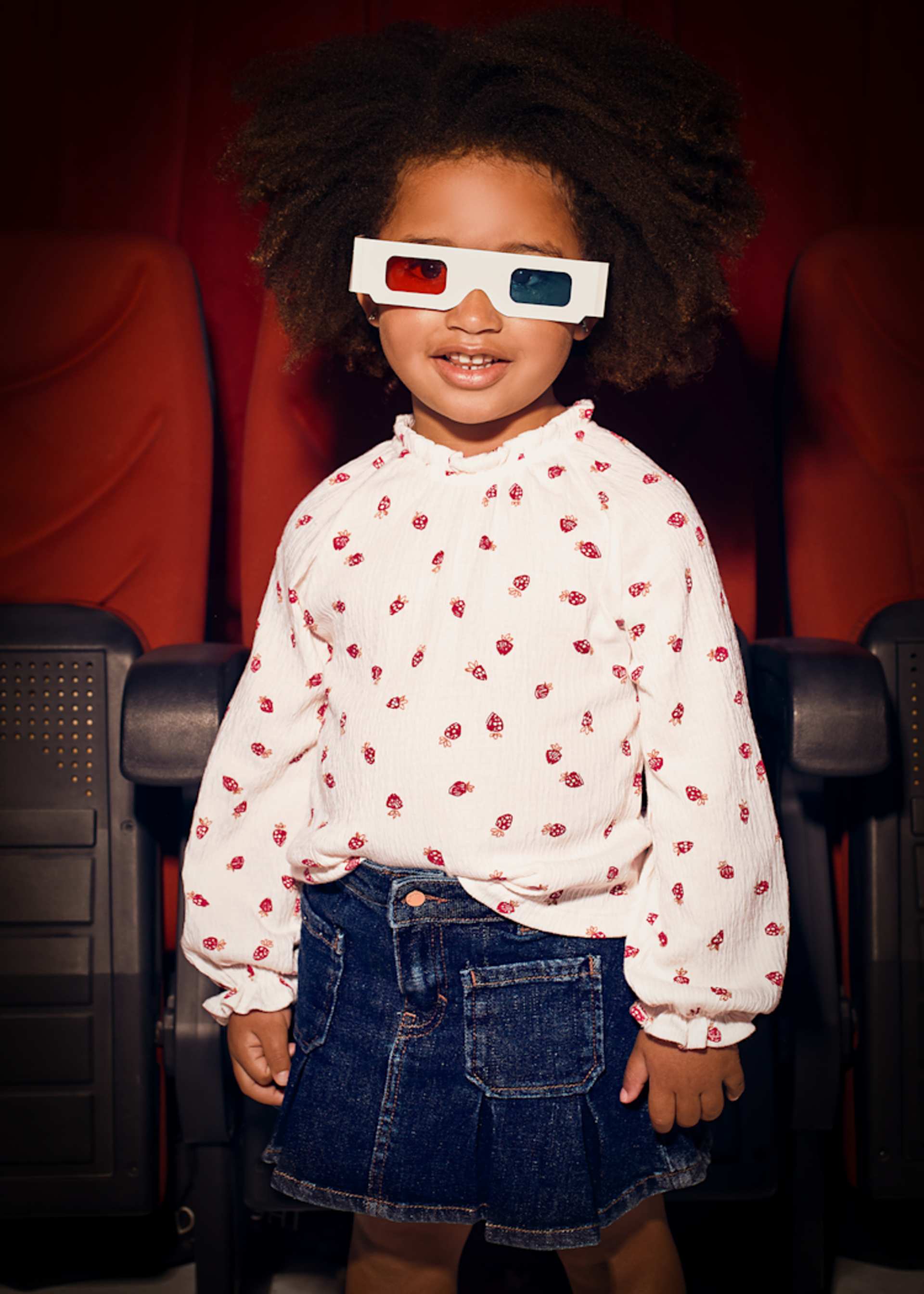 Saia ganga pregas menina