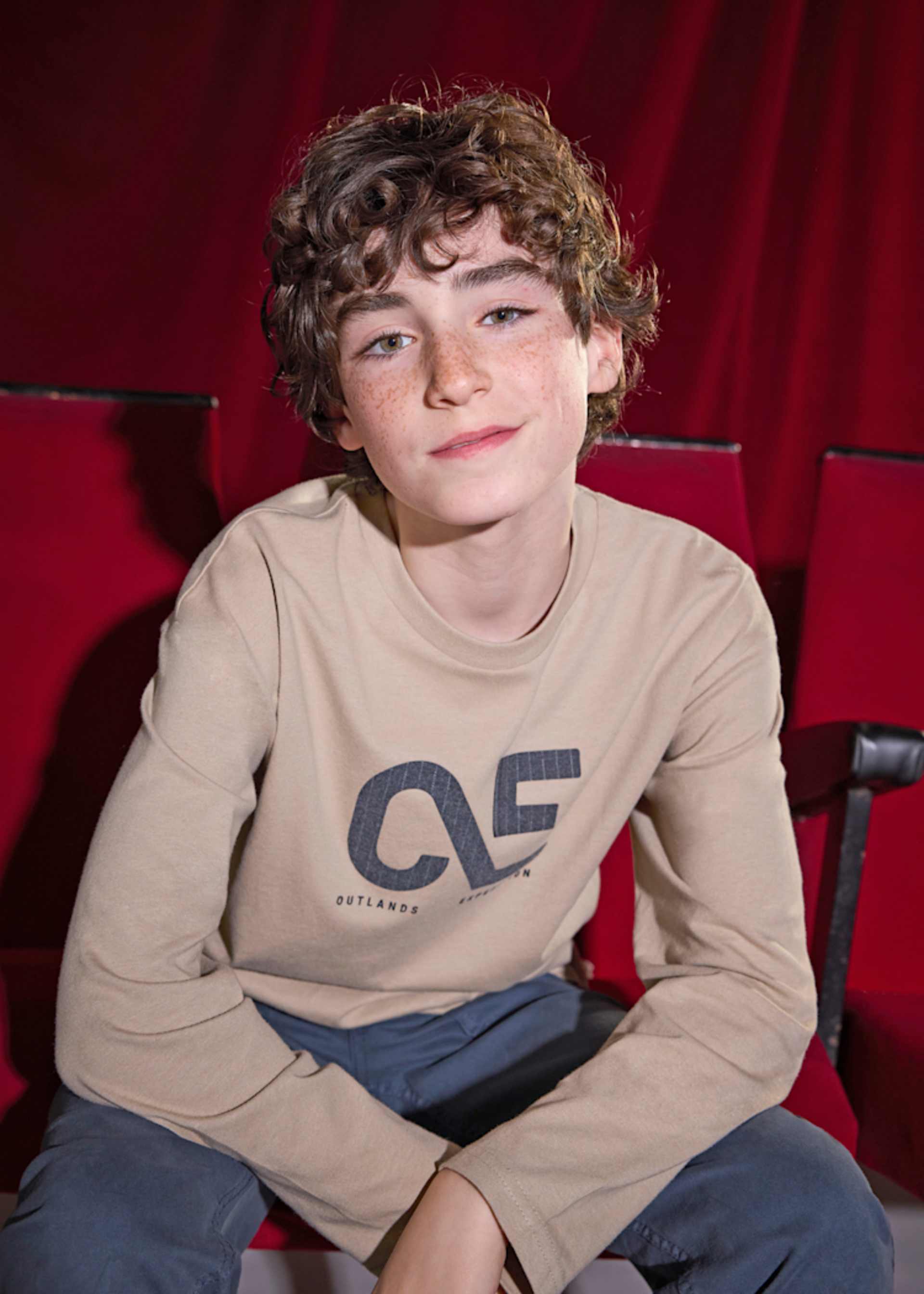 Shirt Relief Teenager Jungen