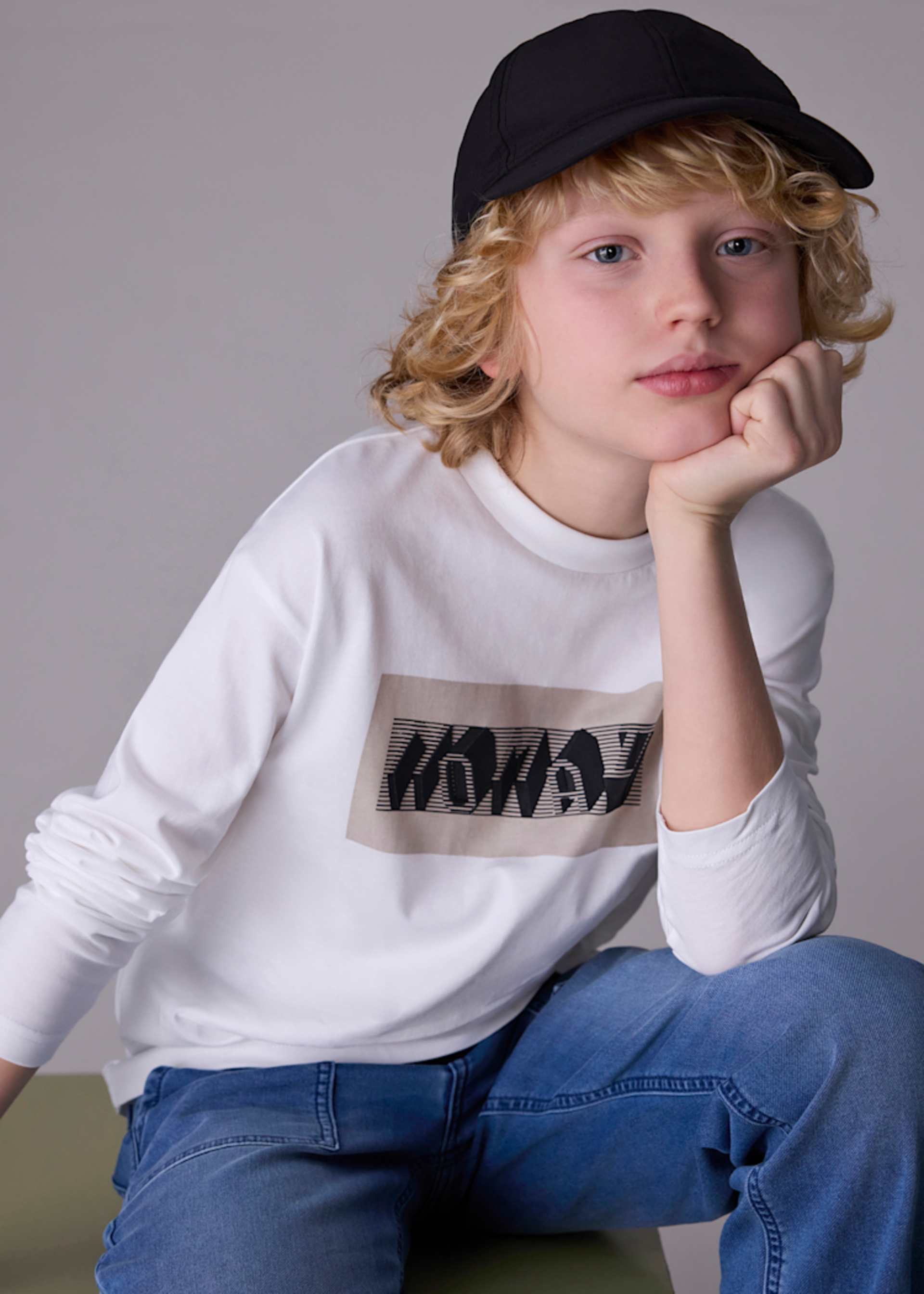 T-shirt en relief garçon