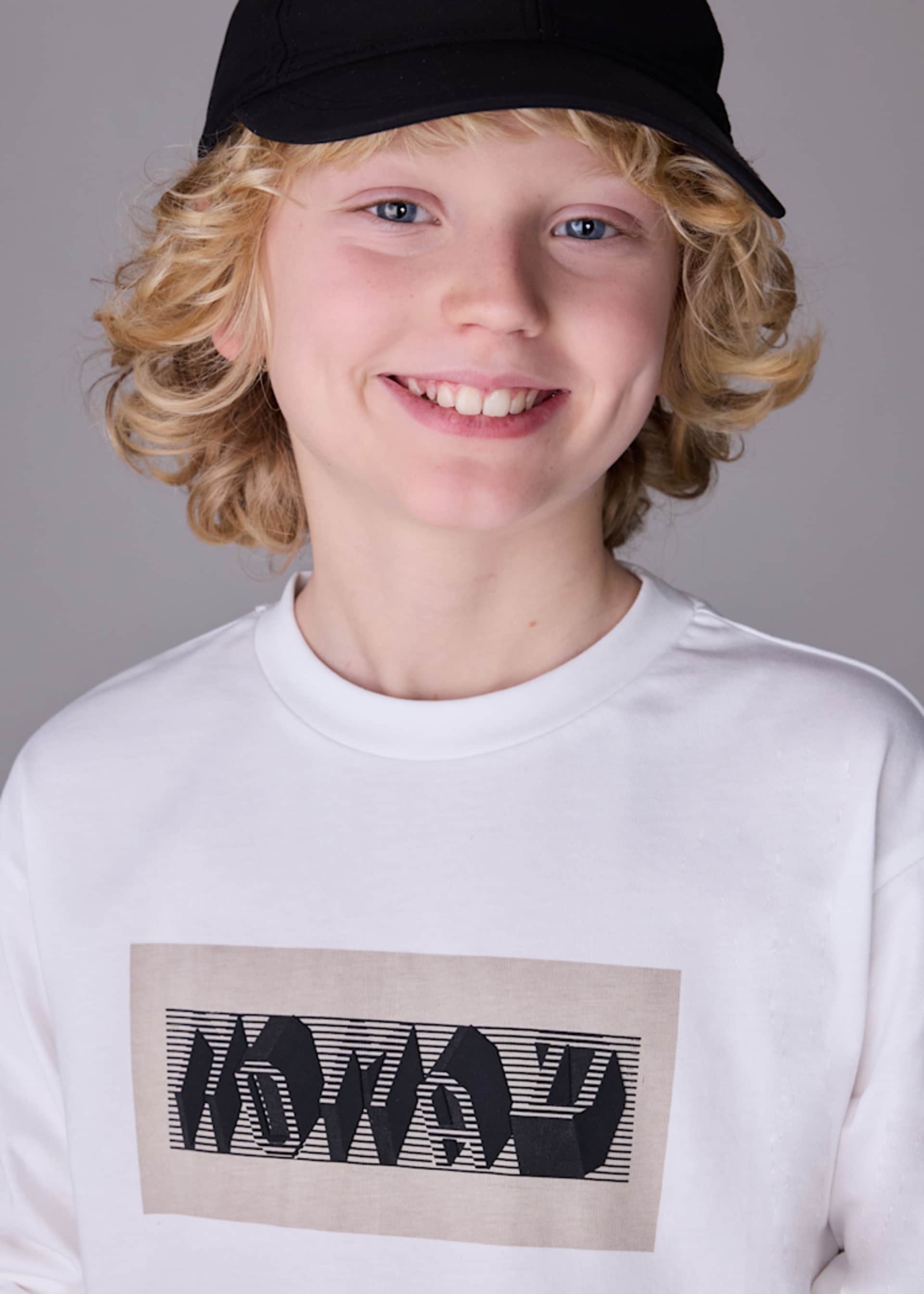 Boy Embossed T-Shirt