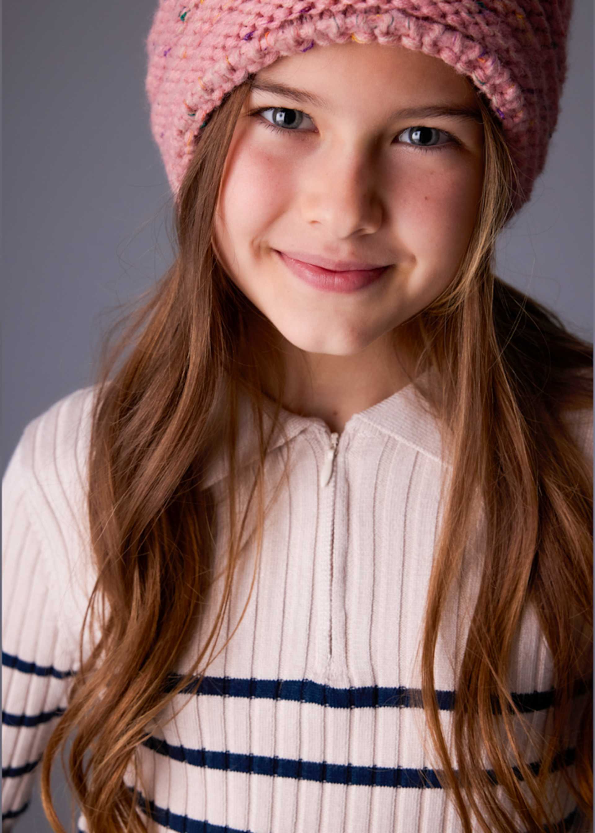 Girl Knit Polo Shirt