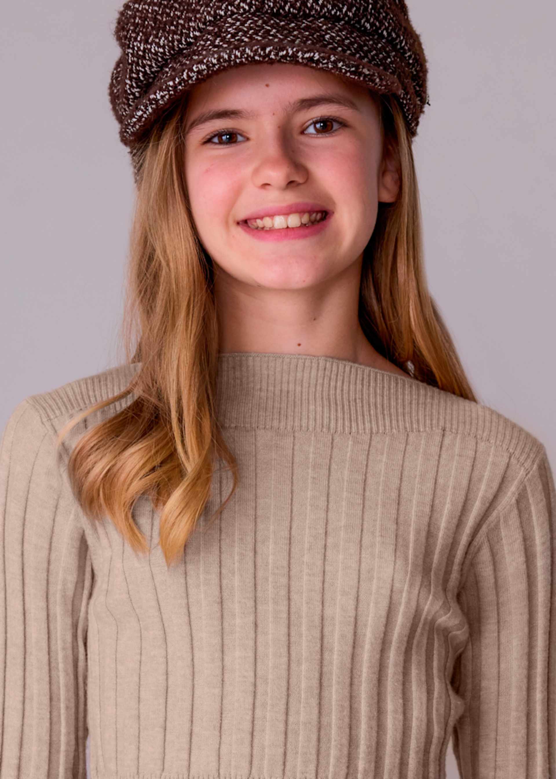 Pullover Rippdetails Teenager Mädchen