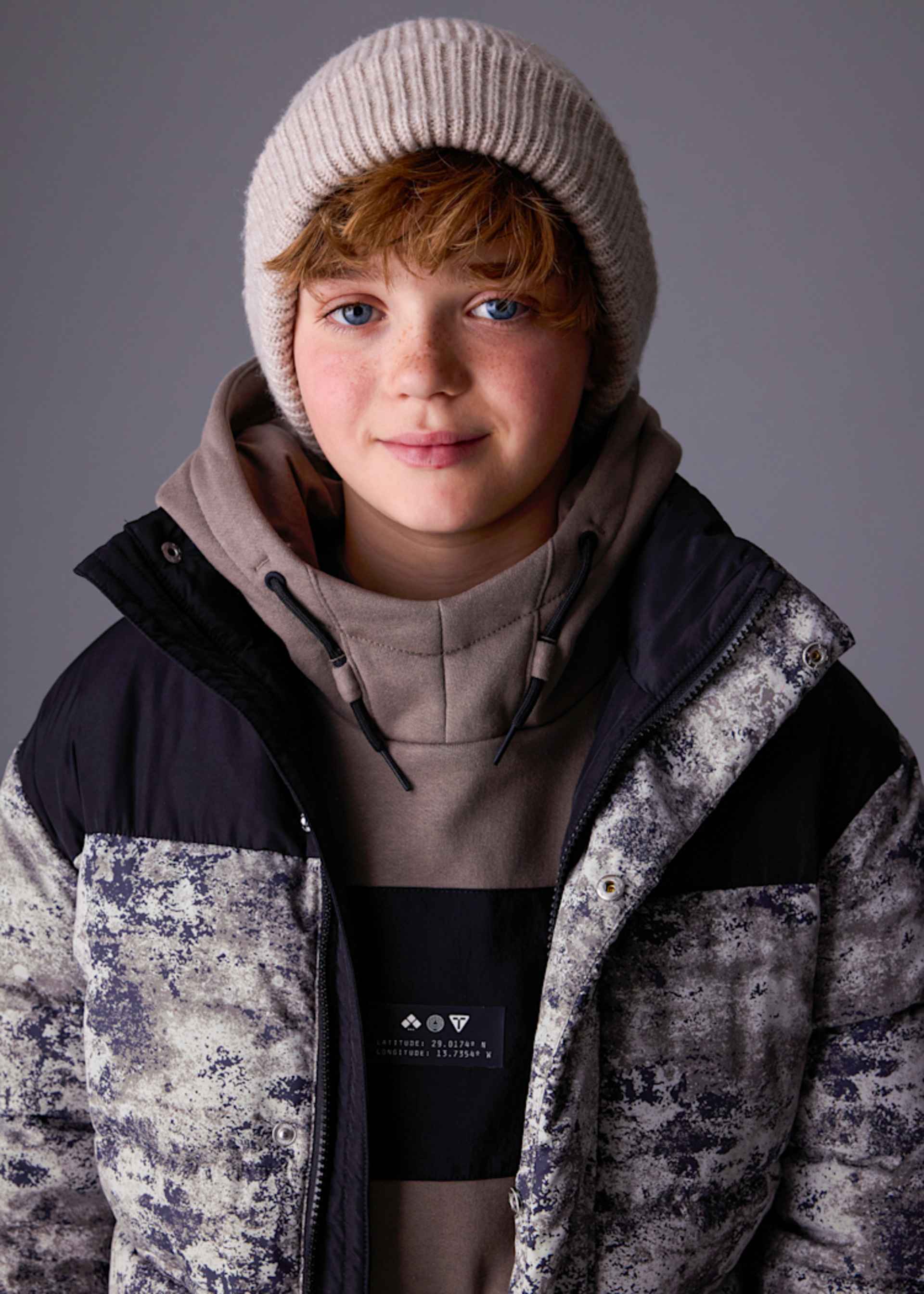 Boys combined coat