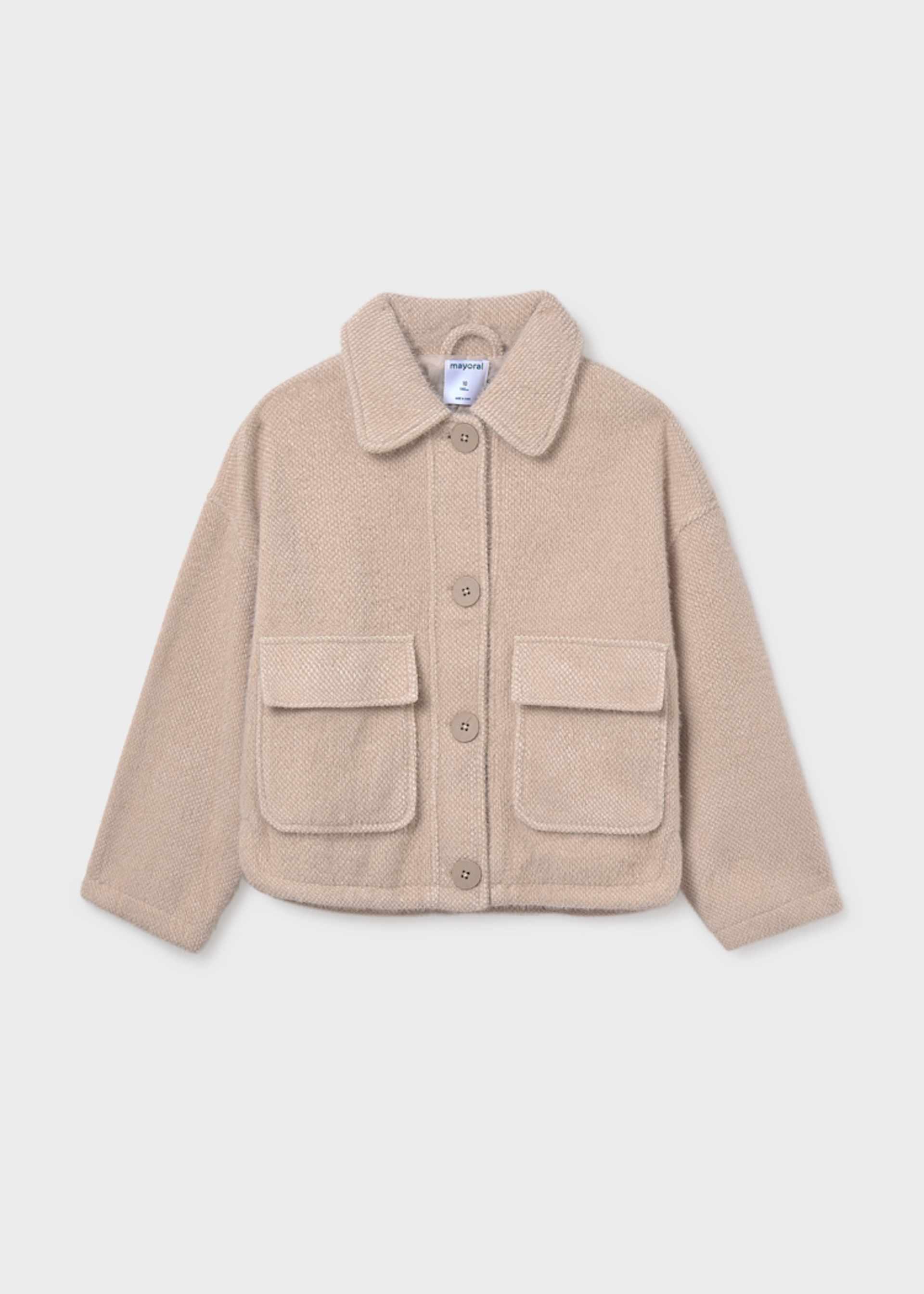 Cappotto pellicciotto ragazza