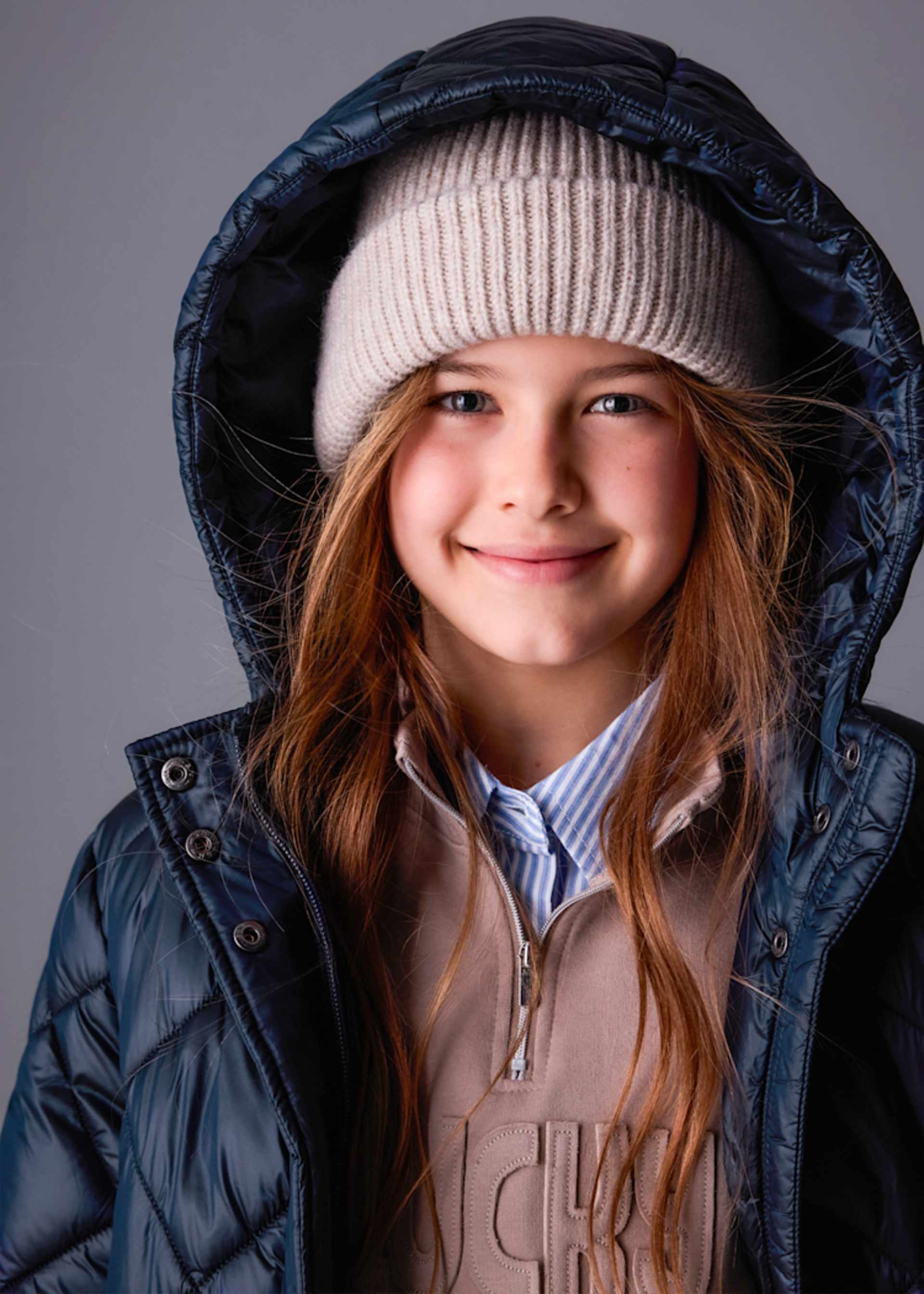 Girl Long Puffer Jacket