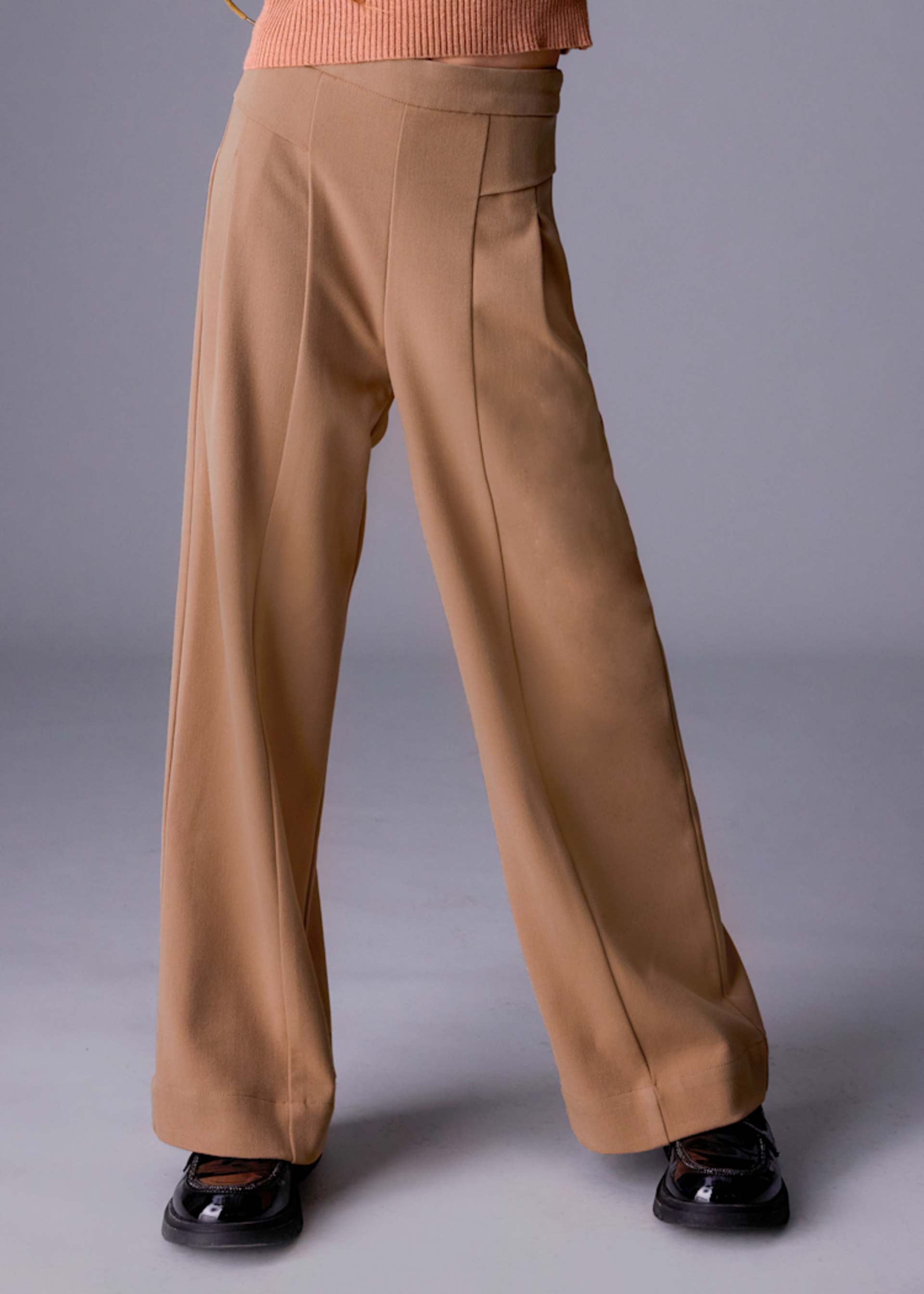 Pantalon en denim évasé fille