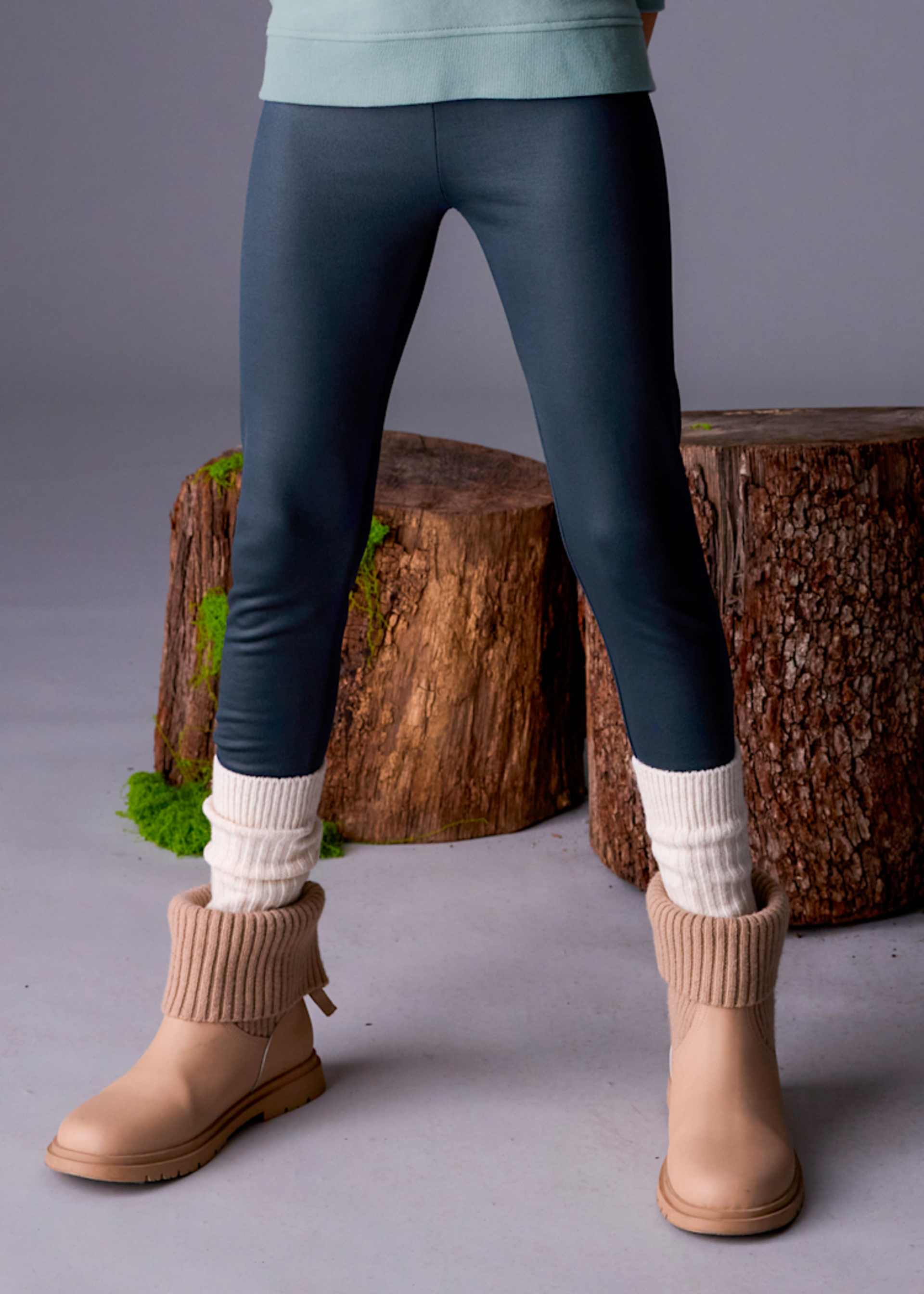 Komplet legginsy i bluza dla dziewczynki