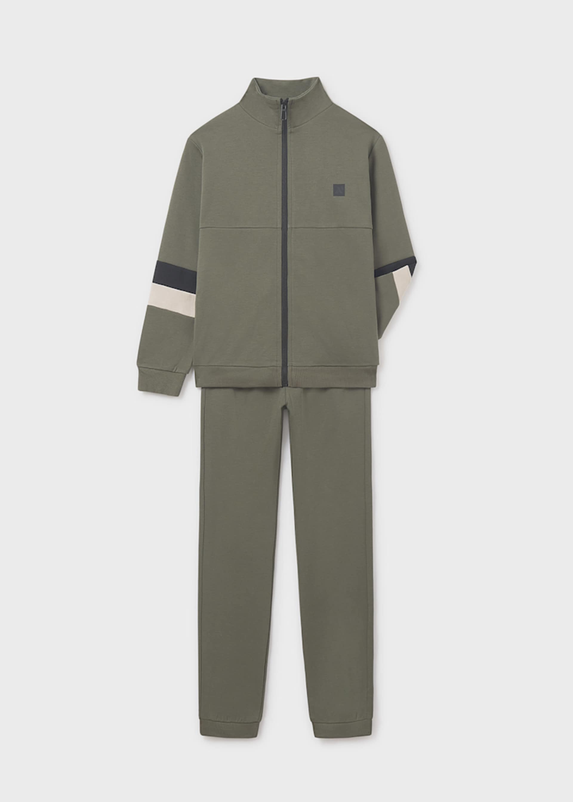 Boys basic striped tracksuit