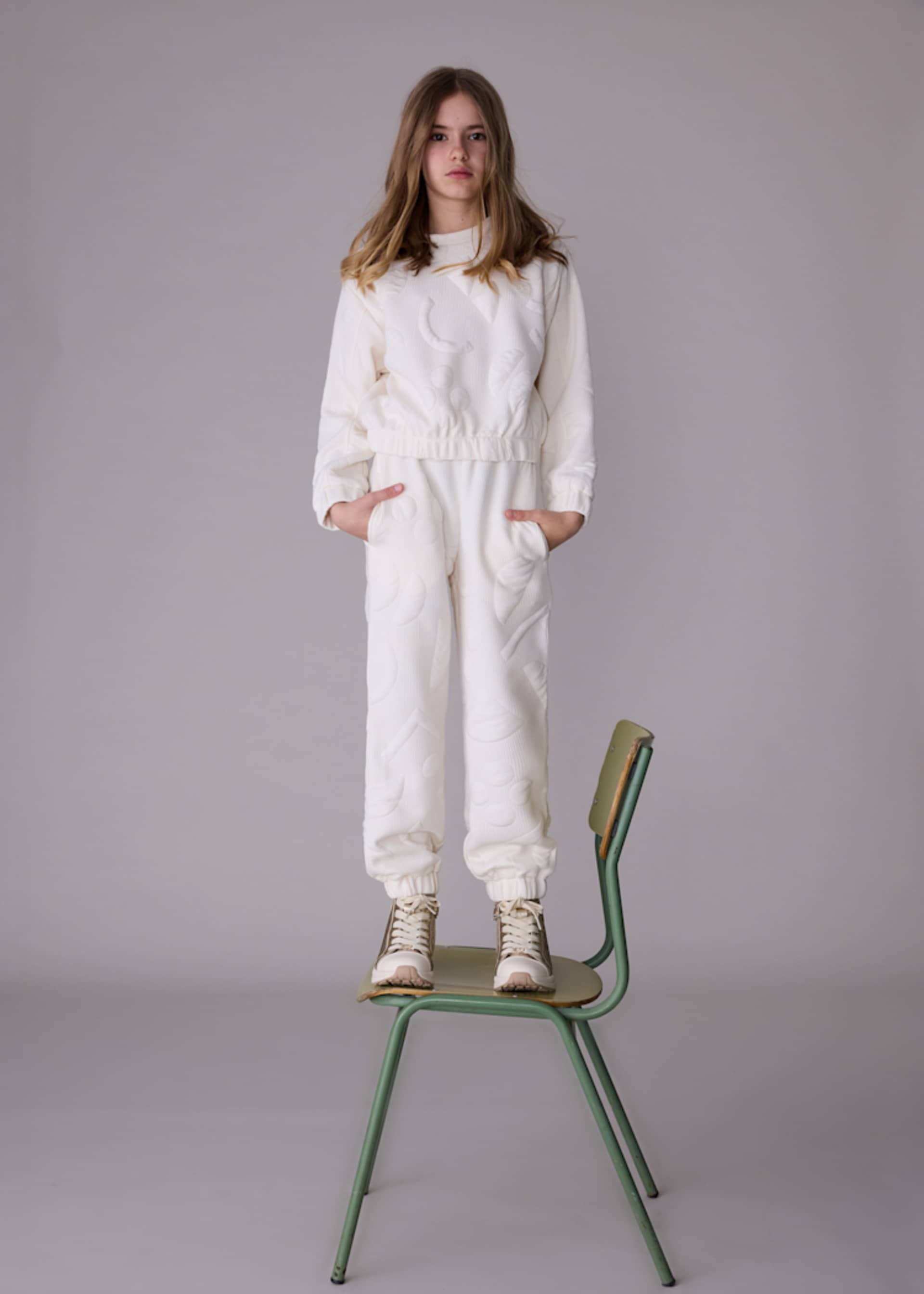 Survêtement matelassé fille