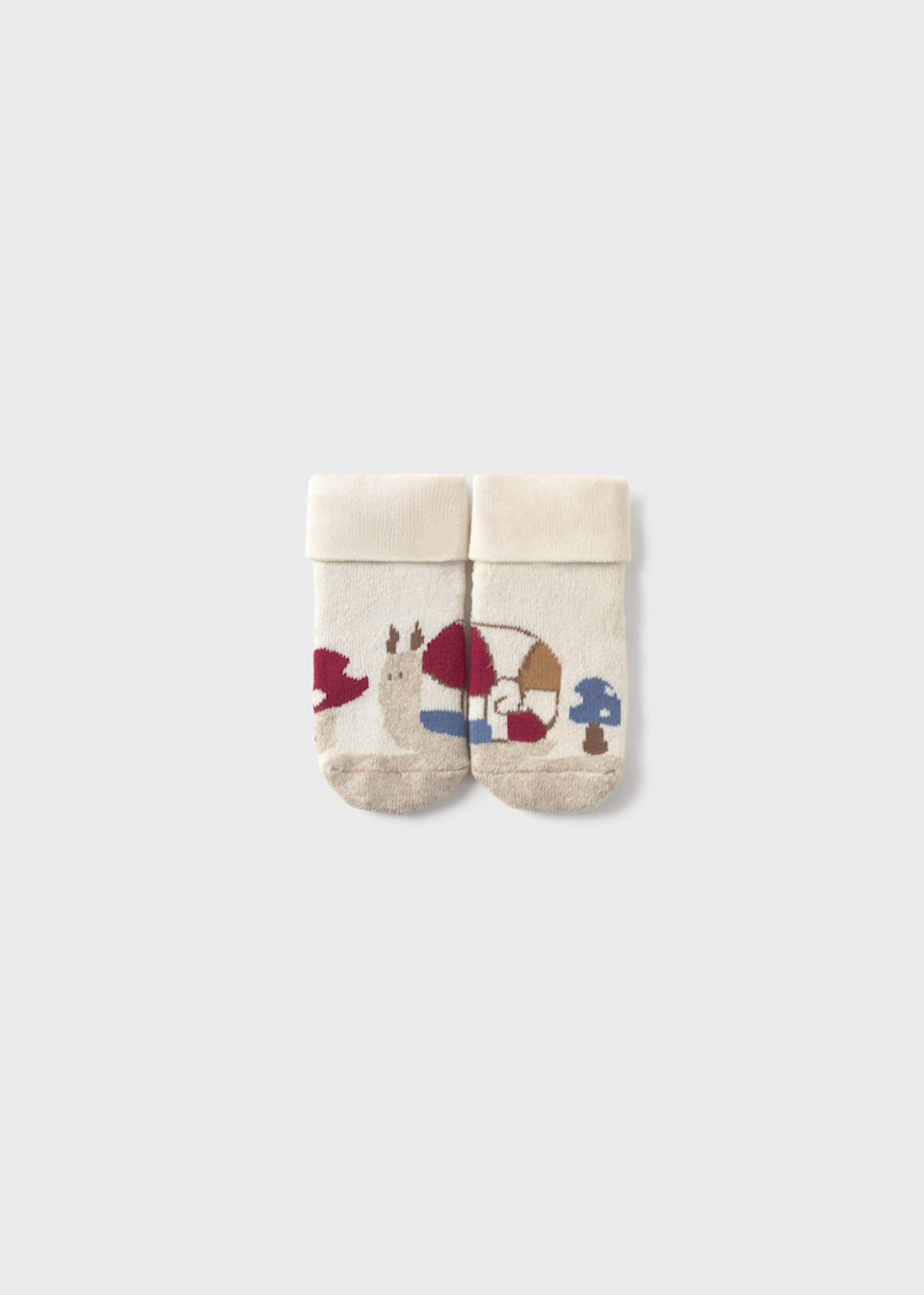 Newborn animal slip-resistant socks