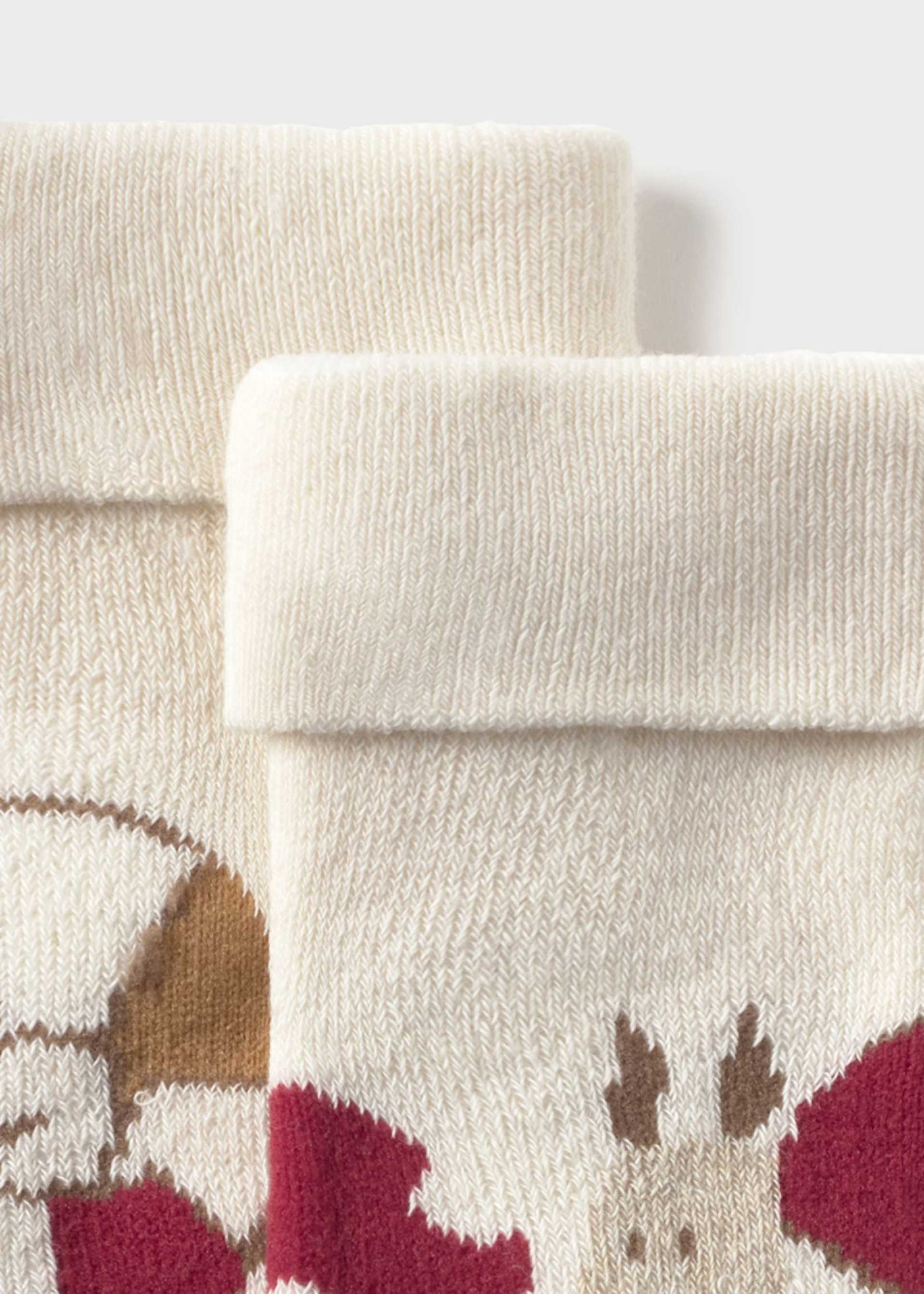Newborn animal slip-resistant socks