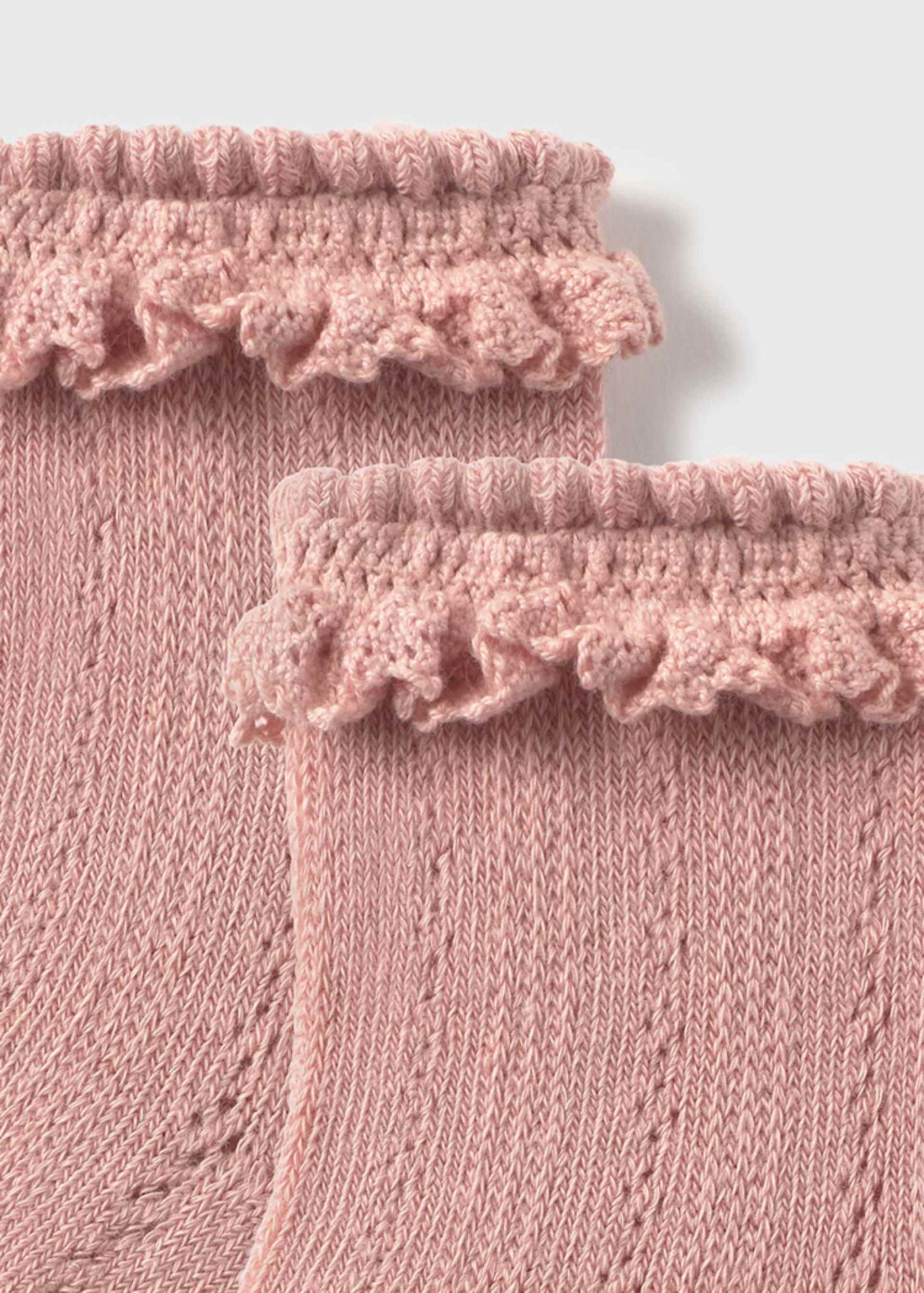 Newborn girl set of 2 socks