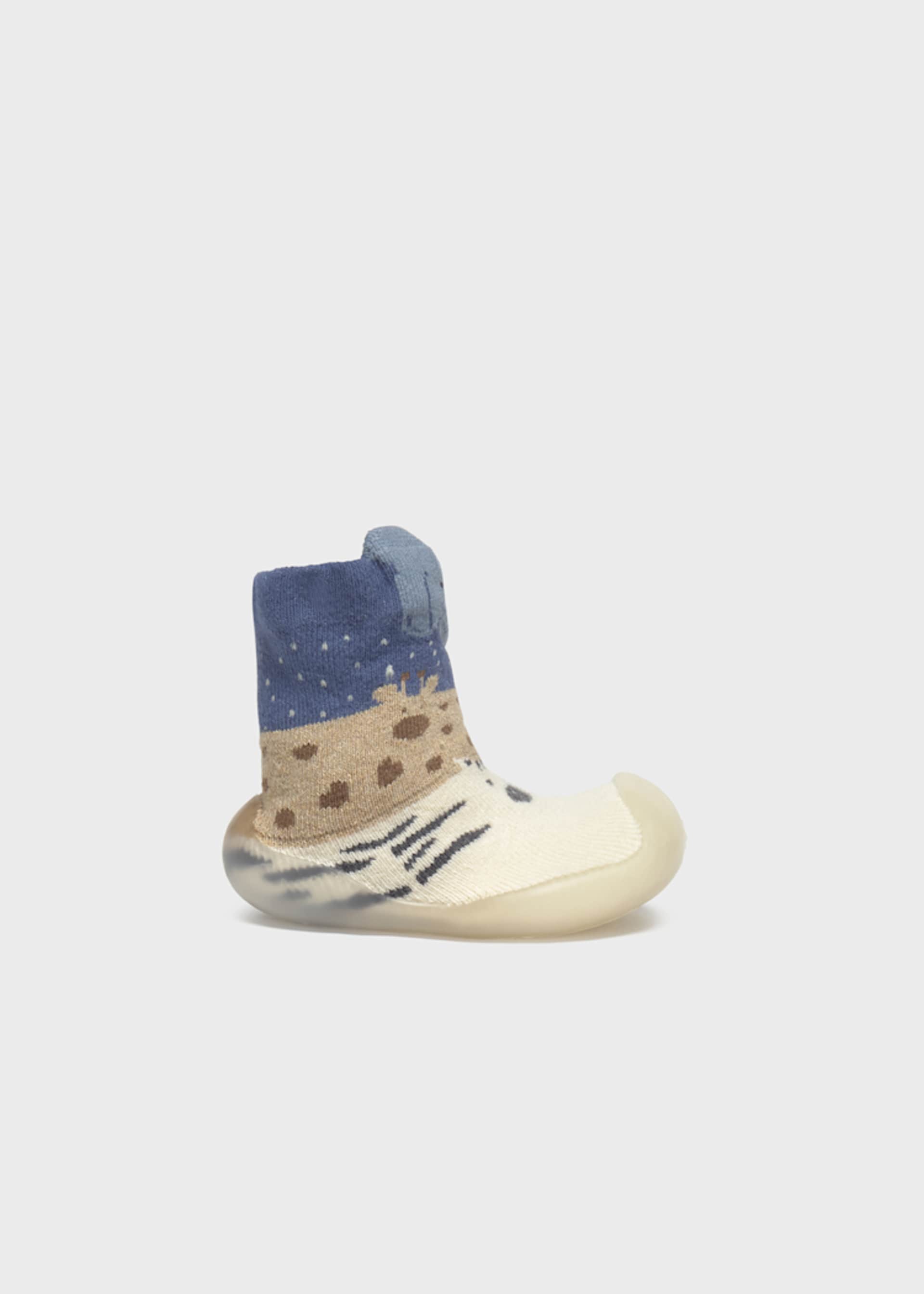 Chaussette à semelle nouveau-né