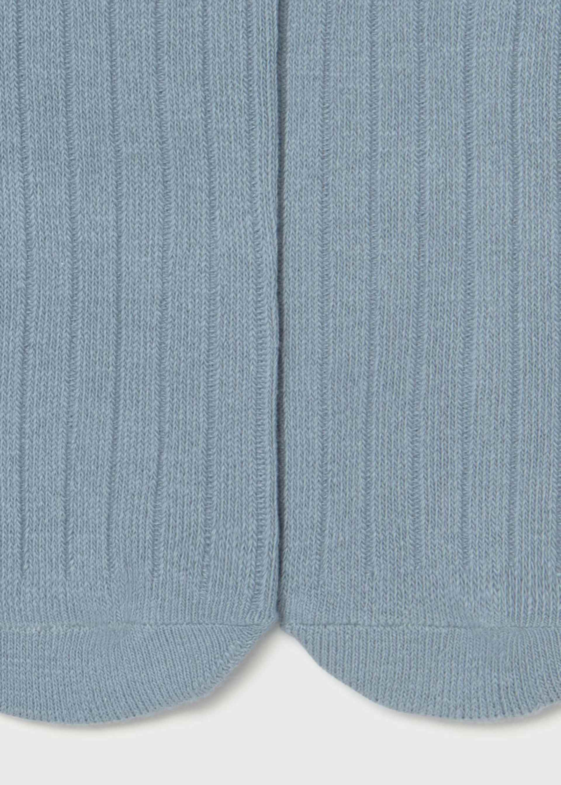 Unisex rib knit tights